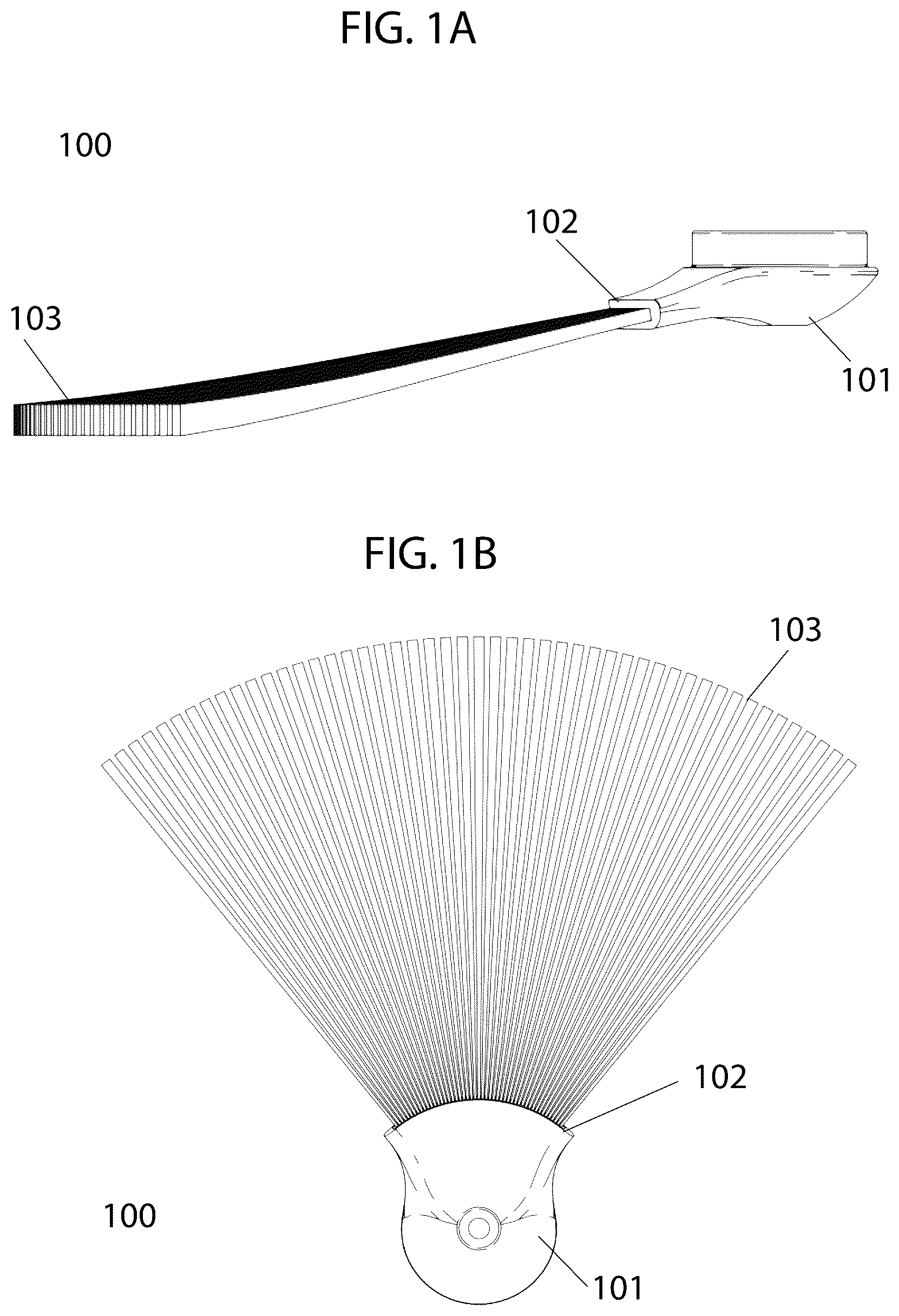 Patent US12167819 — Side brush with elongated soft bristles for robotic cleaners — Figure 1