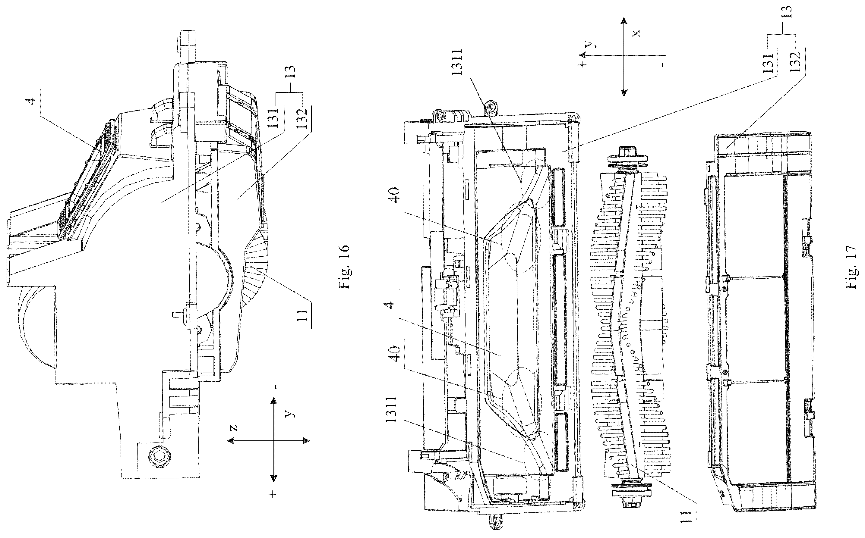 Patent US12167827 Figure 9 – Autonomous cleaning device