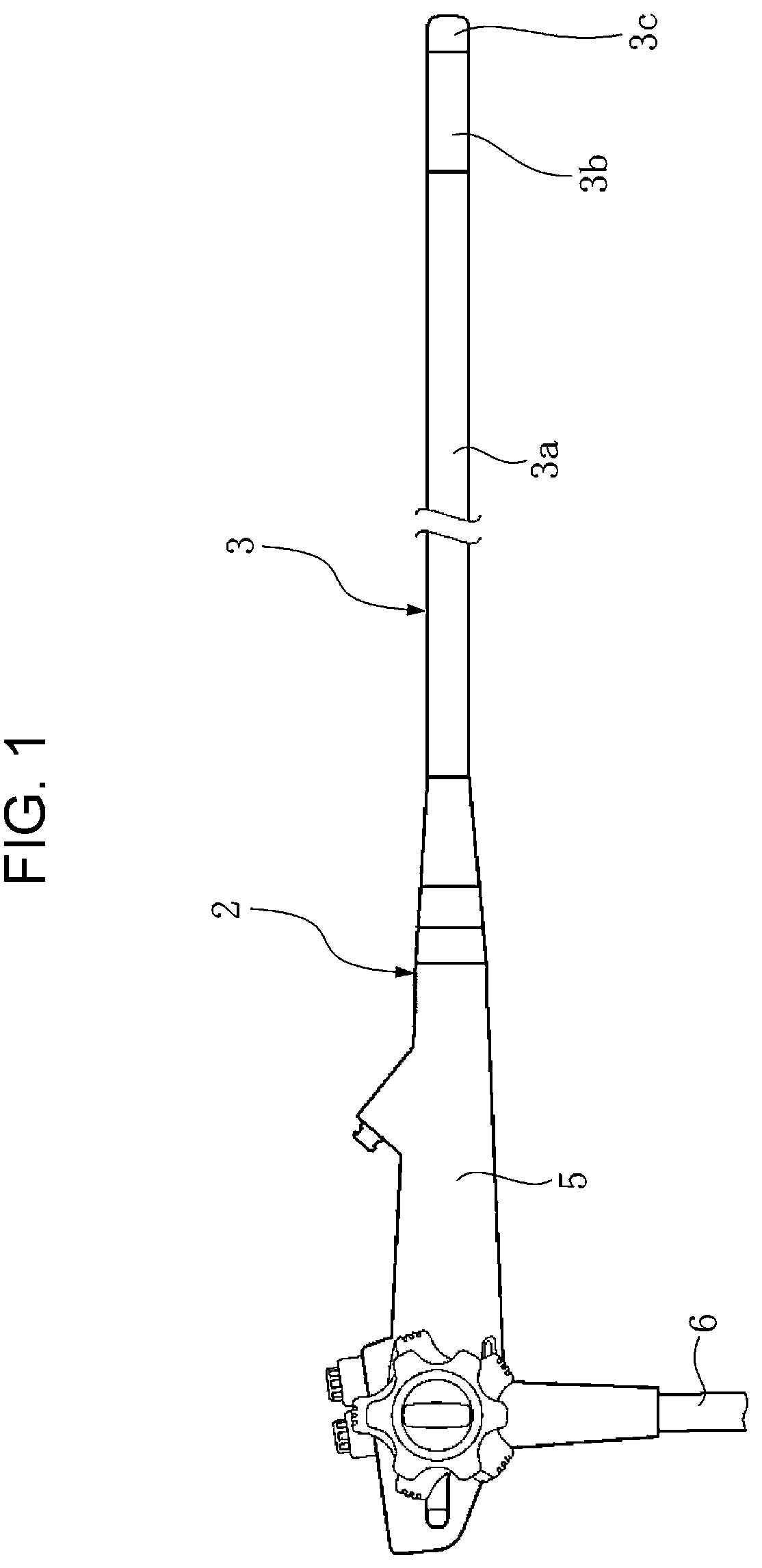Patent US12167831 — Adhesive for endoscope, cured product, endoscope, and method for producing endoscope — Figure 1