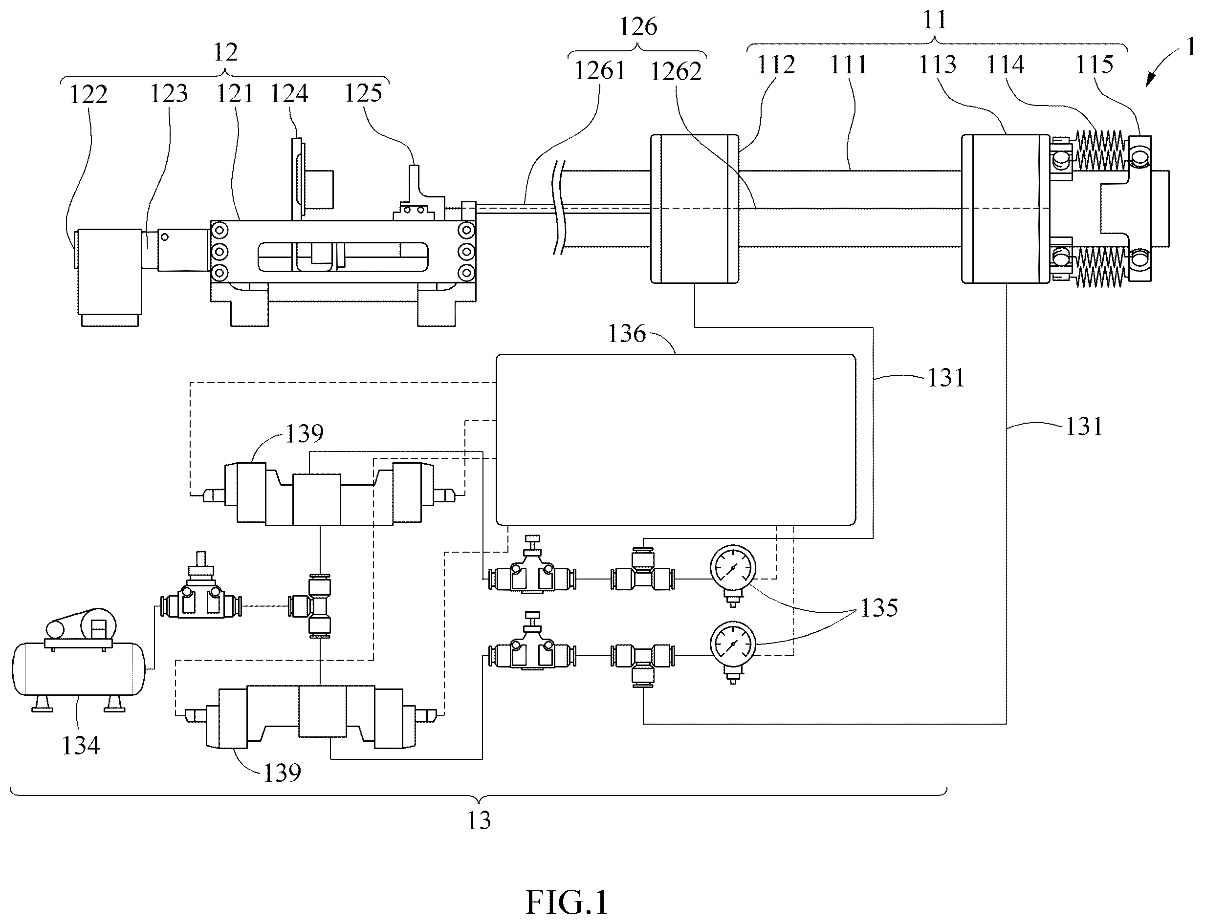 Patent US12167834 — Colon linearizing device, colon linearizing system including the same and method of manufacturing the colon linearizing device — Figure 1