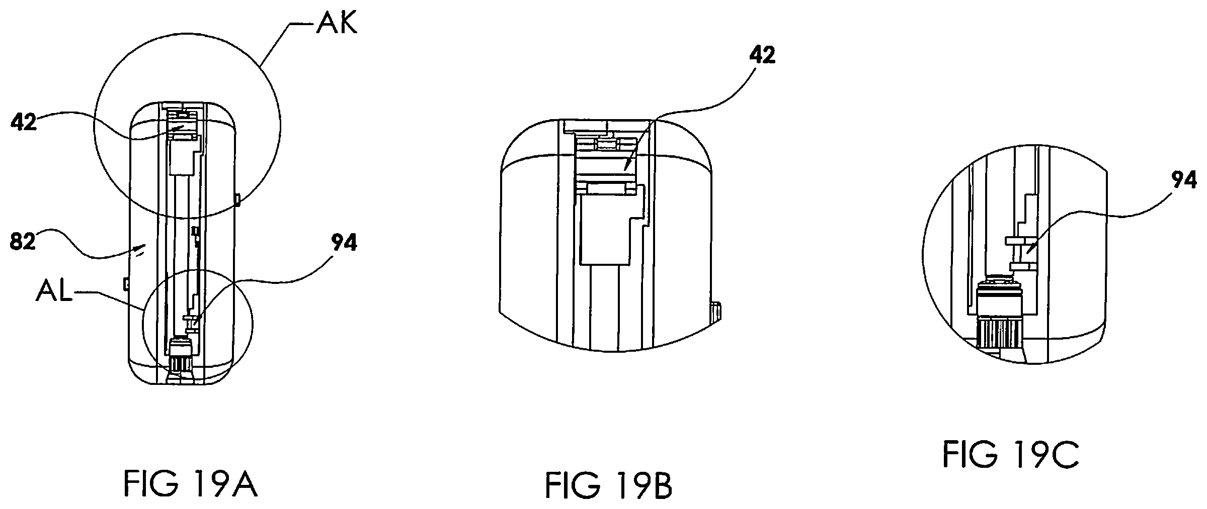 Patent US12167850 Figure 18 – Surgical stapler with removable power pack