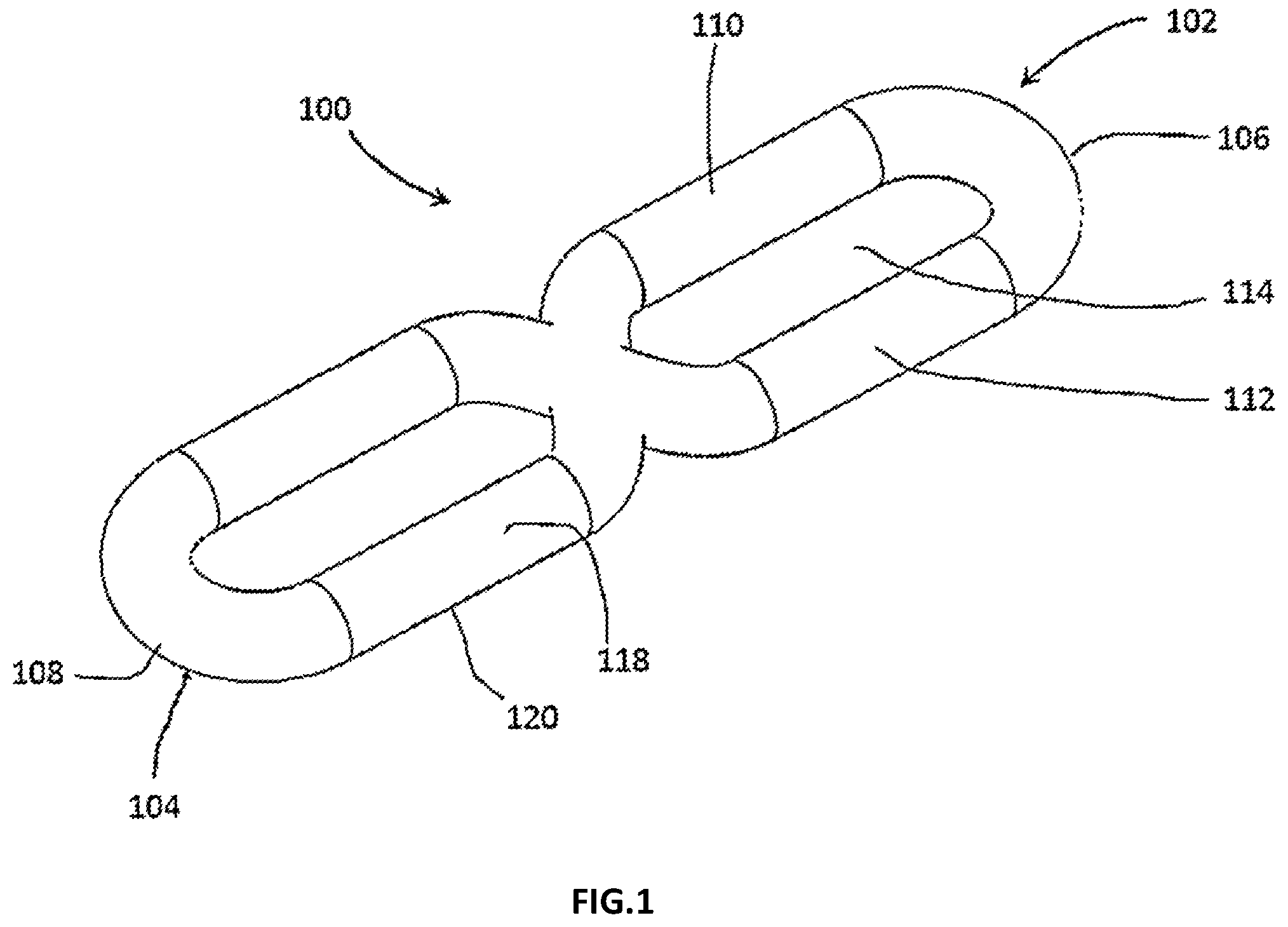 Patent US12167873 Figure 1 – Spinal fixation assembly