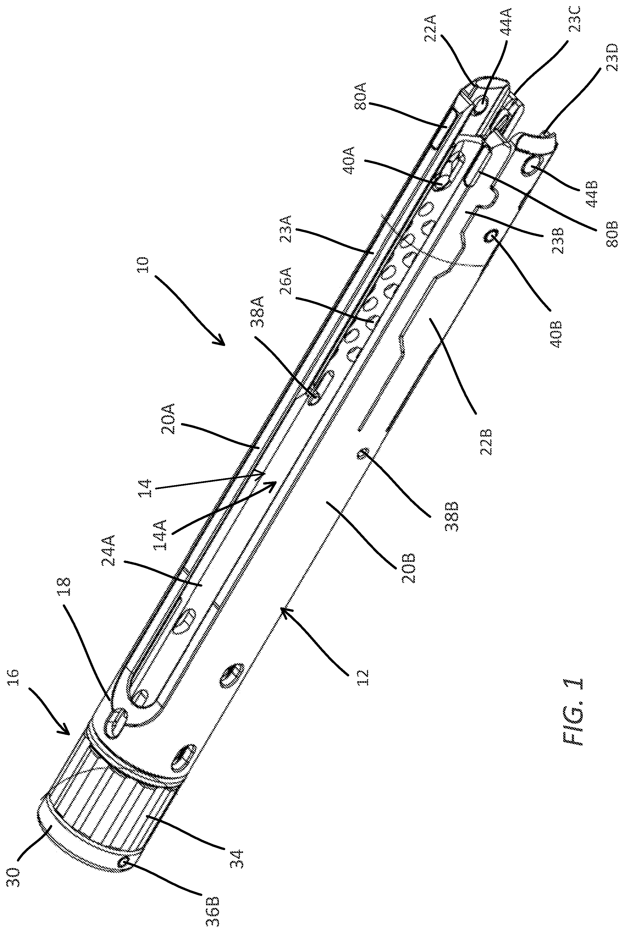 Patent US12167876 Figure 1 – Bone fastener tower assembly for spinal surgery
