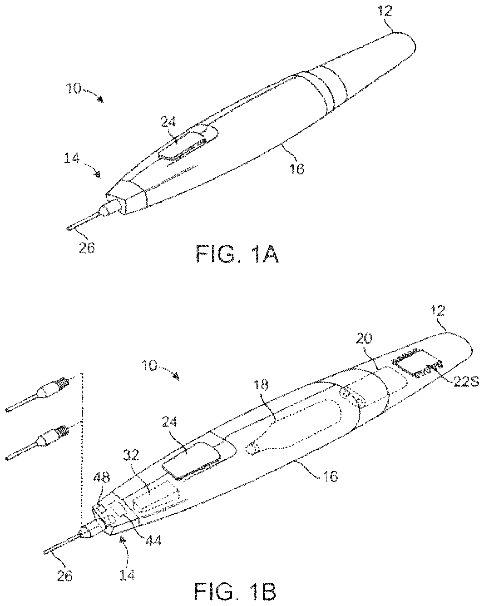 Patent US12167881 — Integrated cold therapy and electrical stimulation systems for locating and treating nerves and associated methods — Figure 1