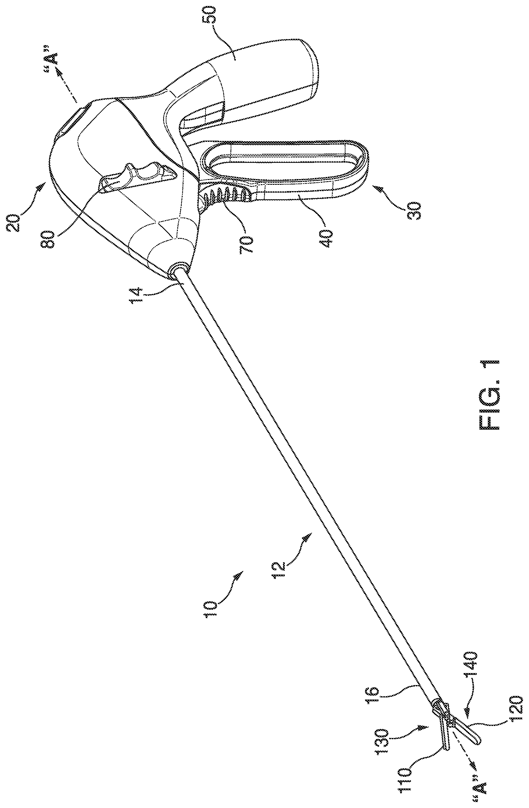 Patent US12167884 — Electrosurgical system for use with non-stick coated electrodes — Figure 1