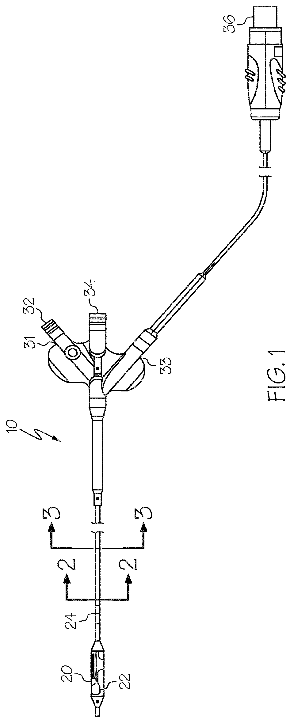Patent US12167889 Figure 1 – Flexible circuit having improved adhesion to a renal nerve modulation balloon