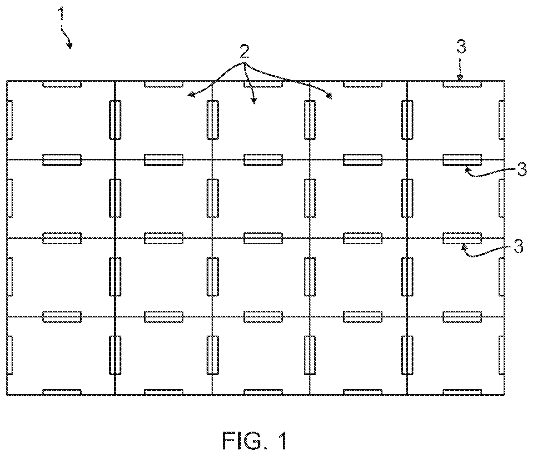 Patent US12167890 — Laser device for dermocosmetic treatments and tracing kit — Figure 1