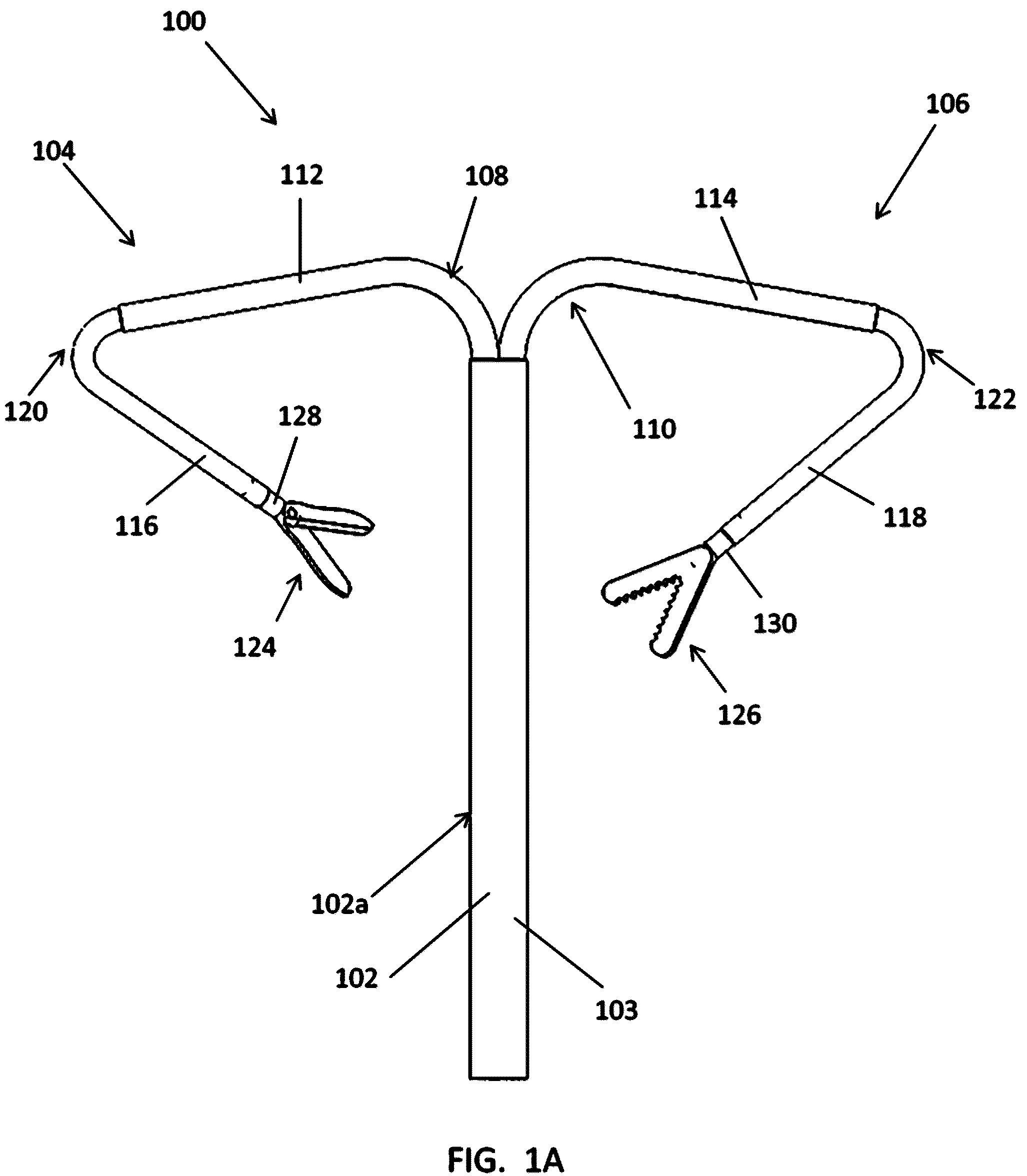 Patent US12167898 Figure 1 – Control of device including mechanical arms