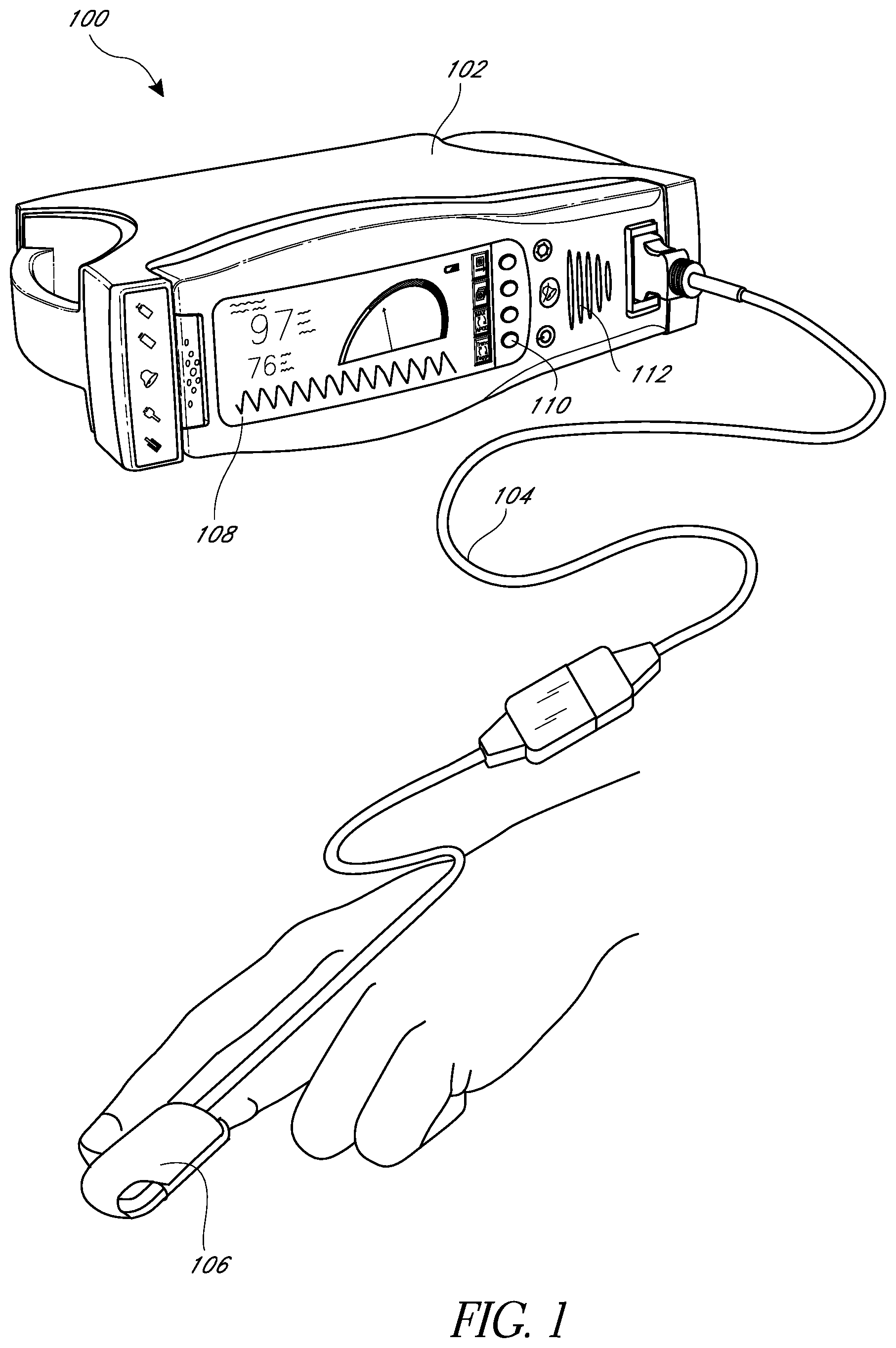 Patent US12167913 — Hypersaturation index — Figure 1