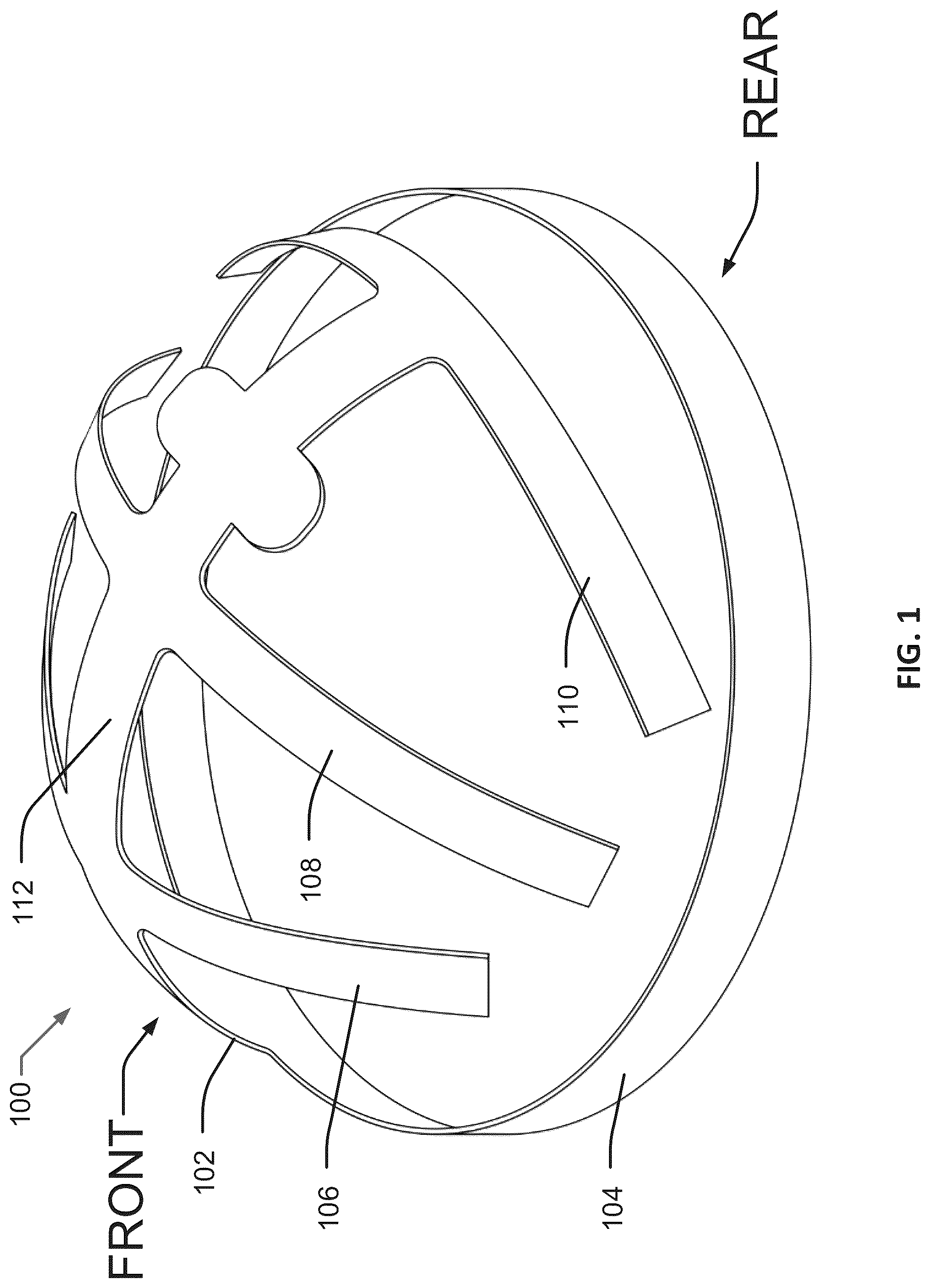 Patent US12167920 — Headsets and electrodes for gathering electroencepalographic data — Figure 1