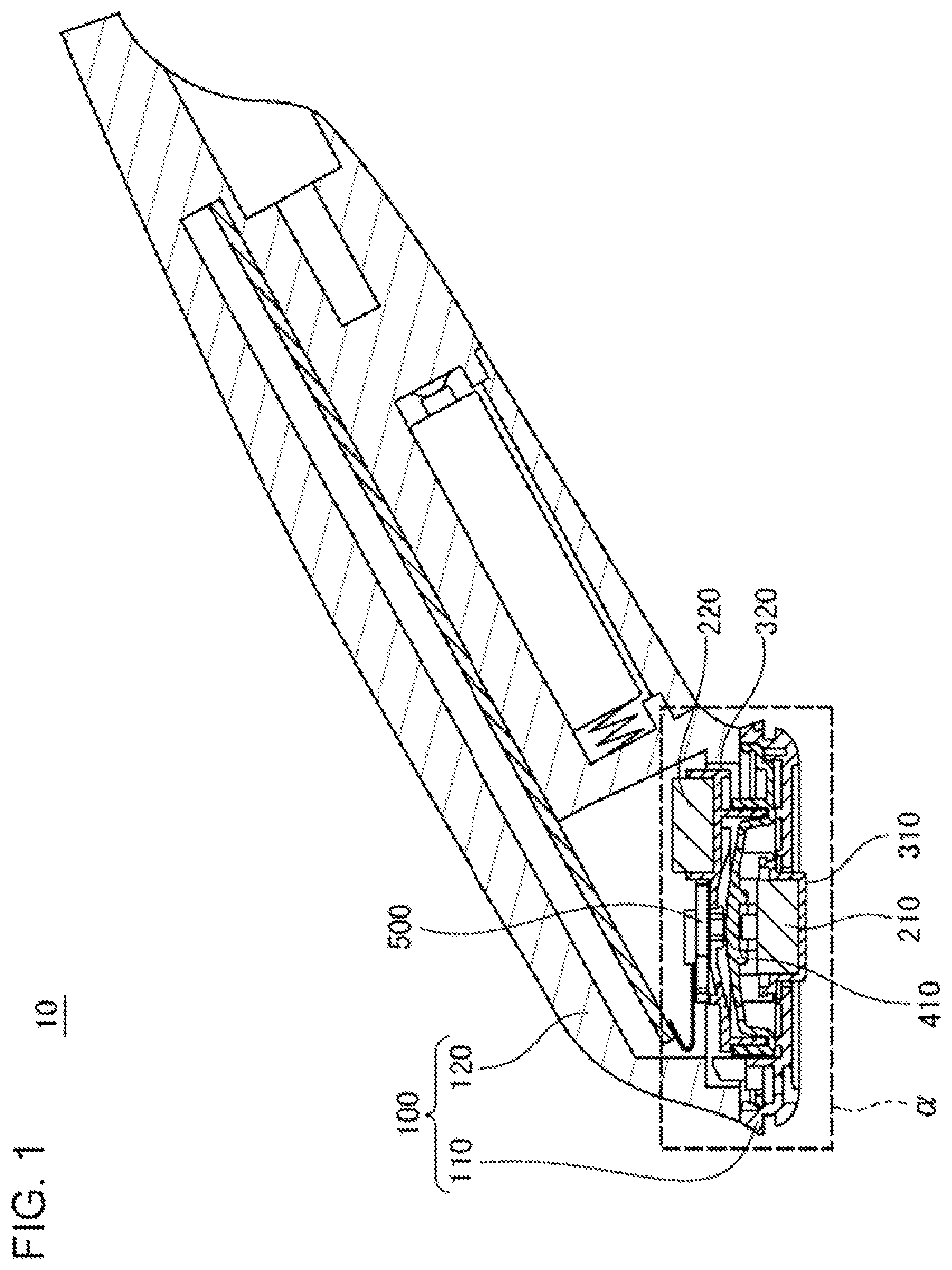 Patent US12167930 — Biological sound acquisition device — Figure 1