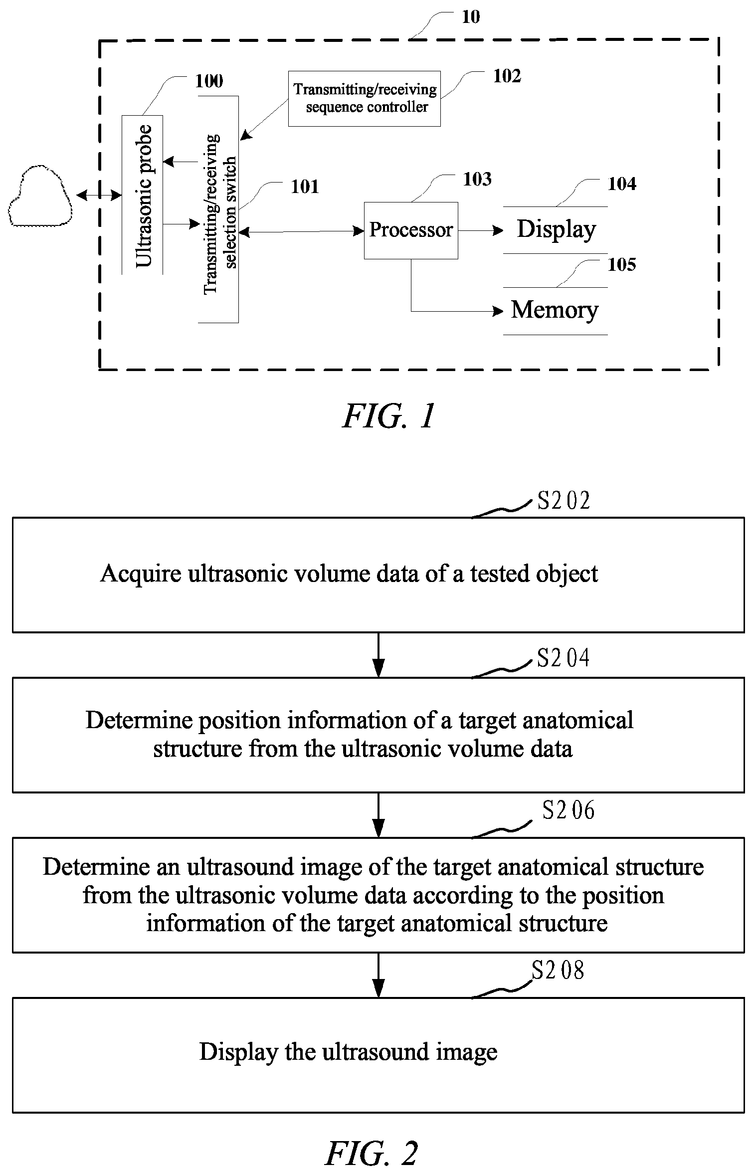 Patent US12167933 — Method for ultrasound imaging and related equipment — Figure 1