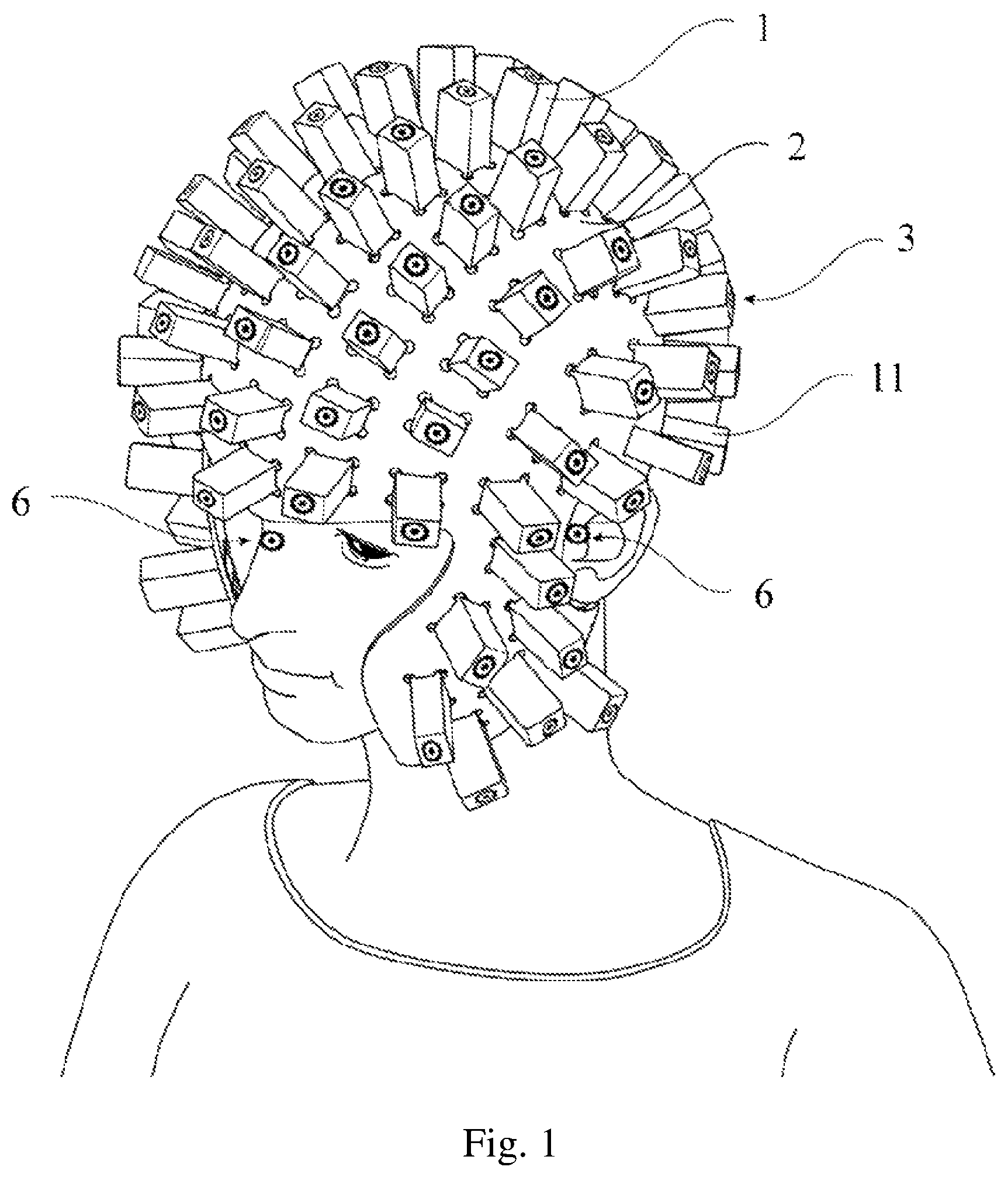 Patent US12167941 — System and method for spatial positioning of magnetometers — Figure 1