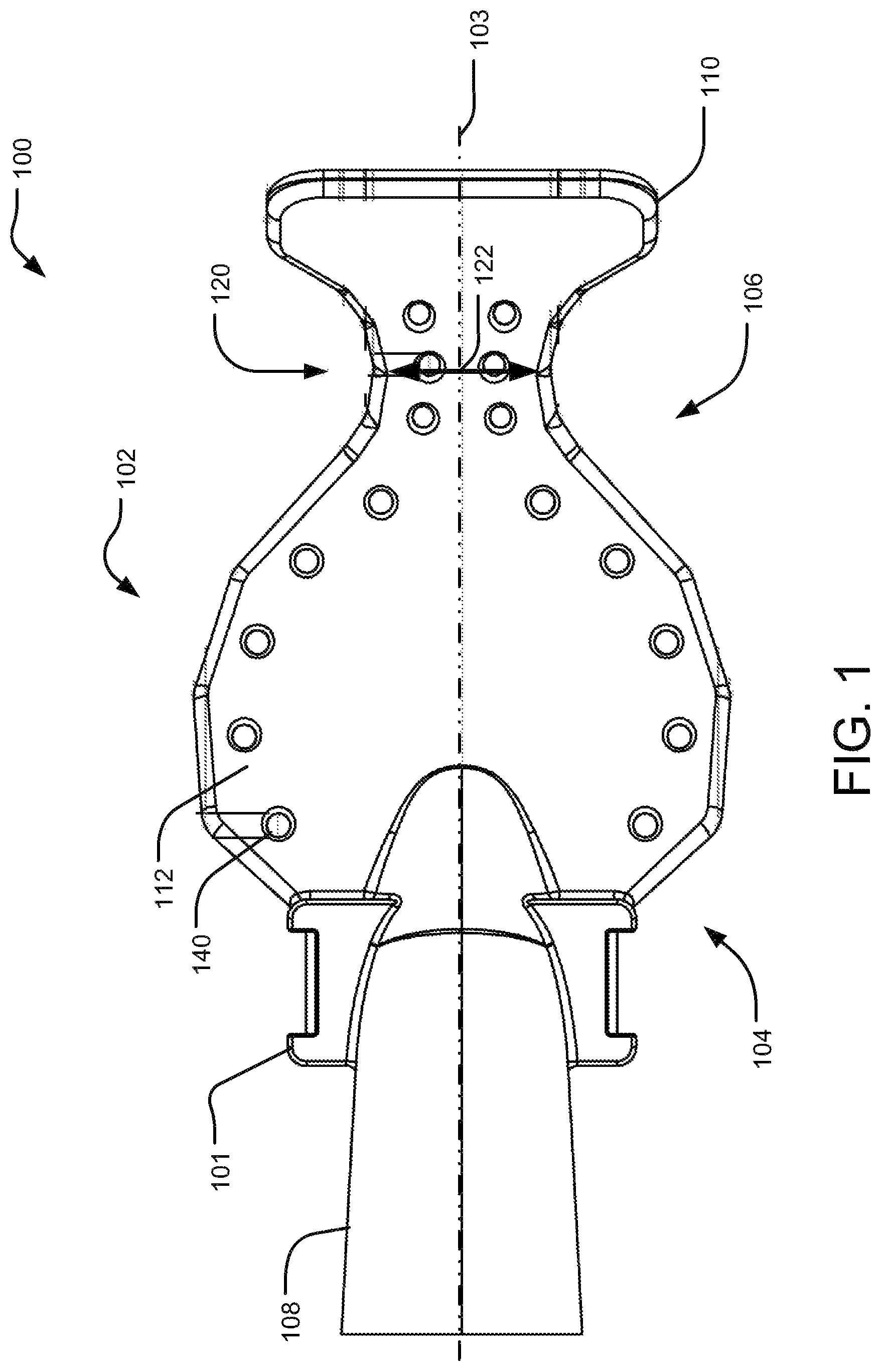 Patent US12167948 Figure 1 – Dental mouthpiece