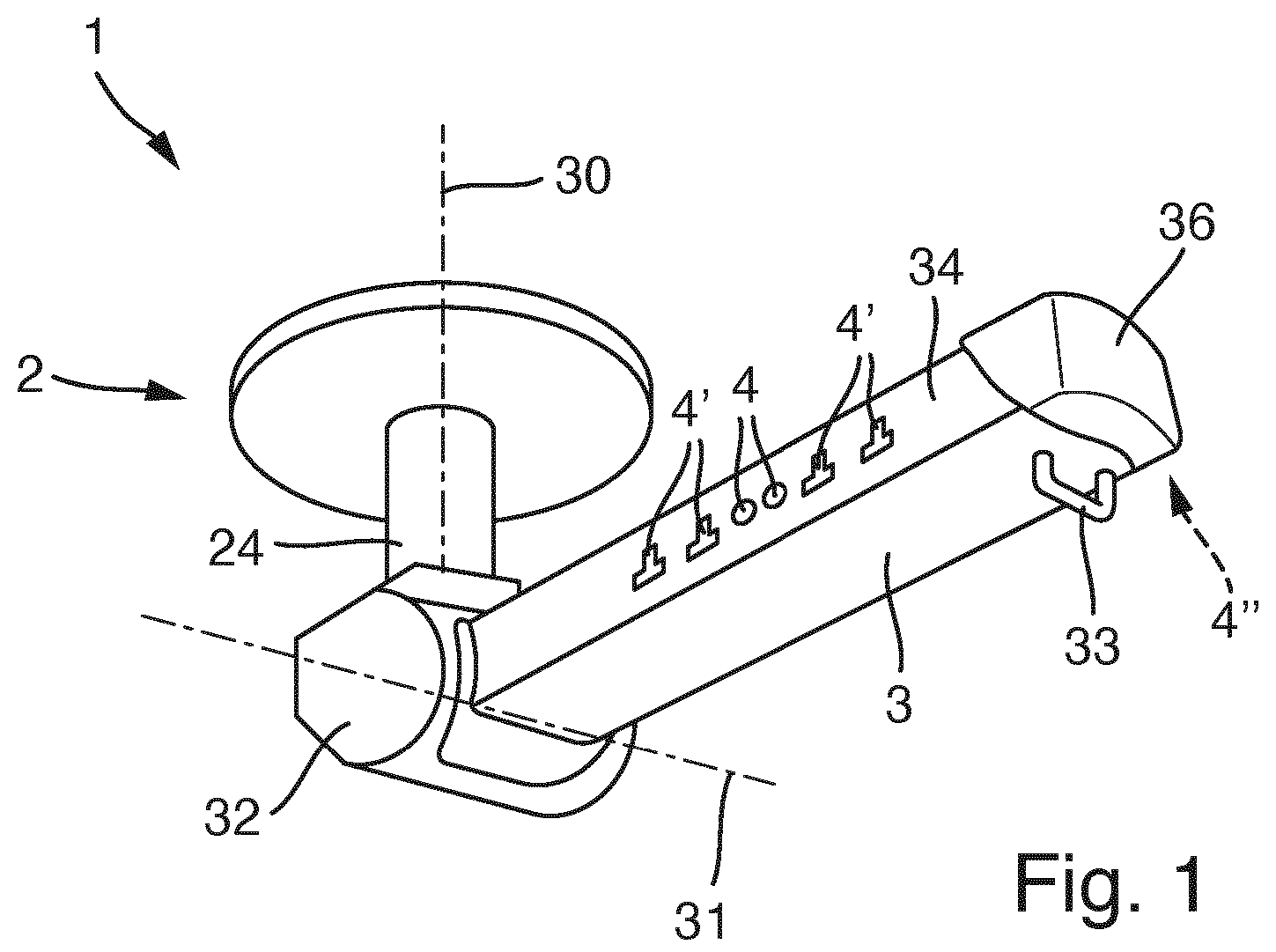 Patent US12167982 — Supply device for providing at least one supply product — Figure 1