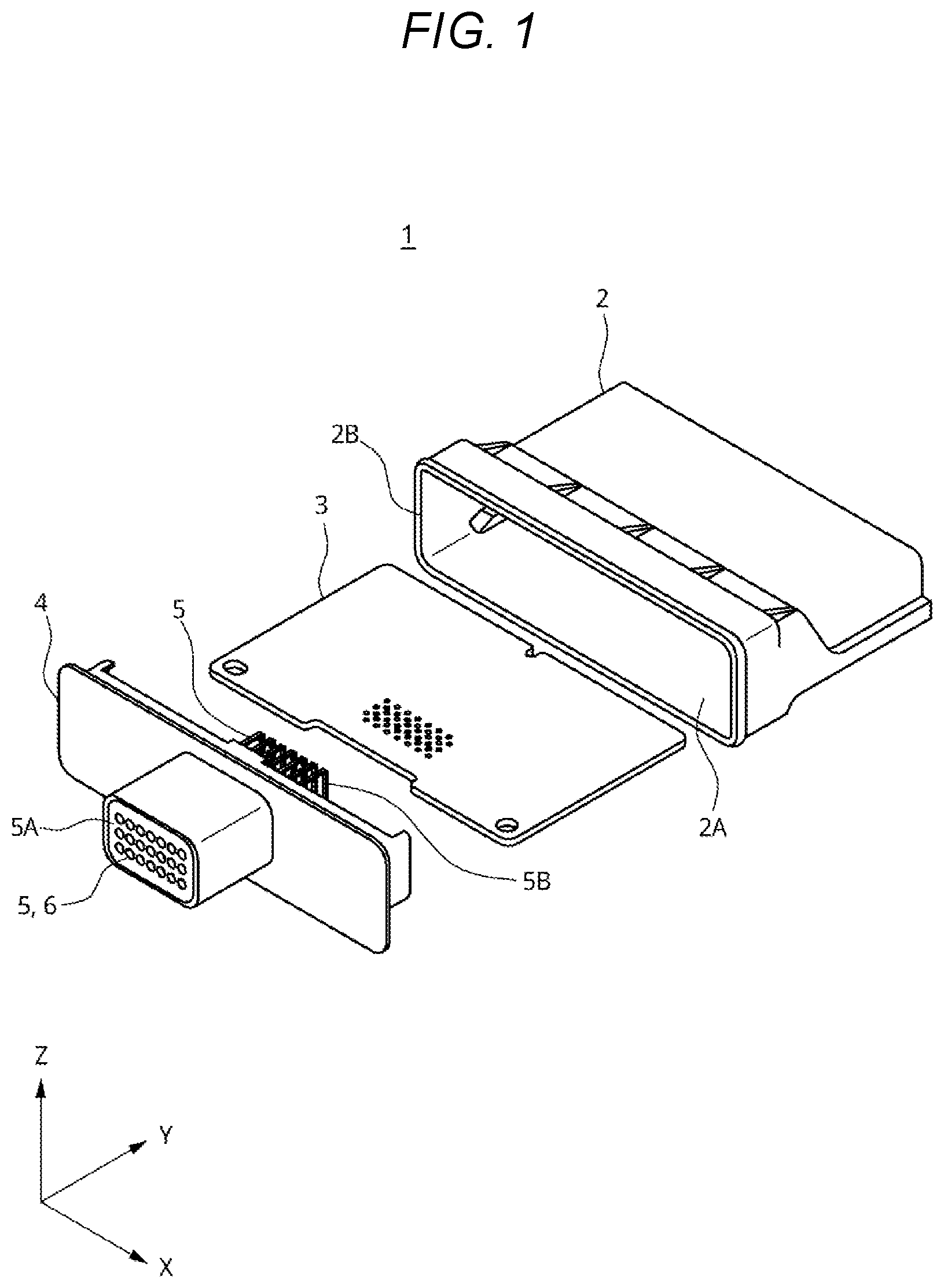 Patent US12171068 — Electronic device and method for manufacturing electronic device — Figure 1