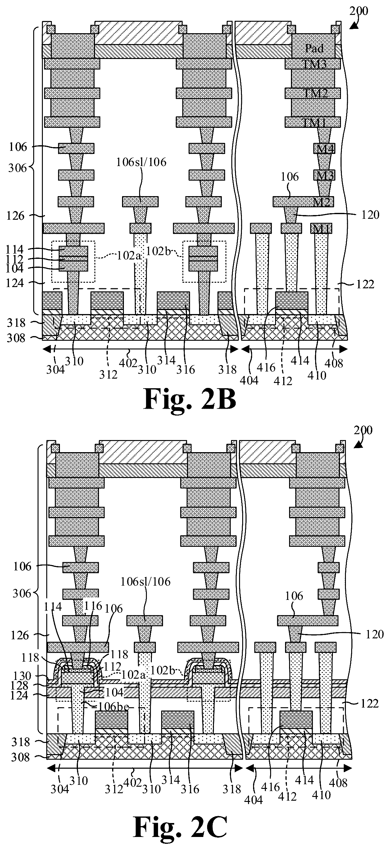 Patent US12171104 Figure 4 – Method and structures pertaining to improved ferroelectric random-access memory (FeRAM)