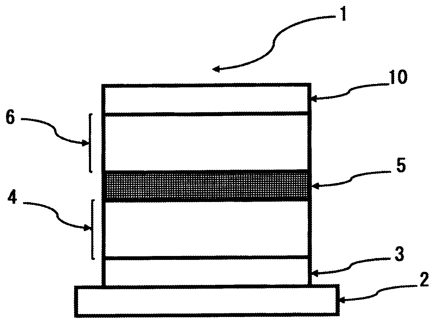 Patent US12171141 — Organic electroluminescence device and electronic apparatus provided with the same — Figure 1