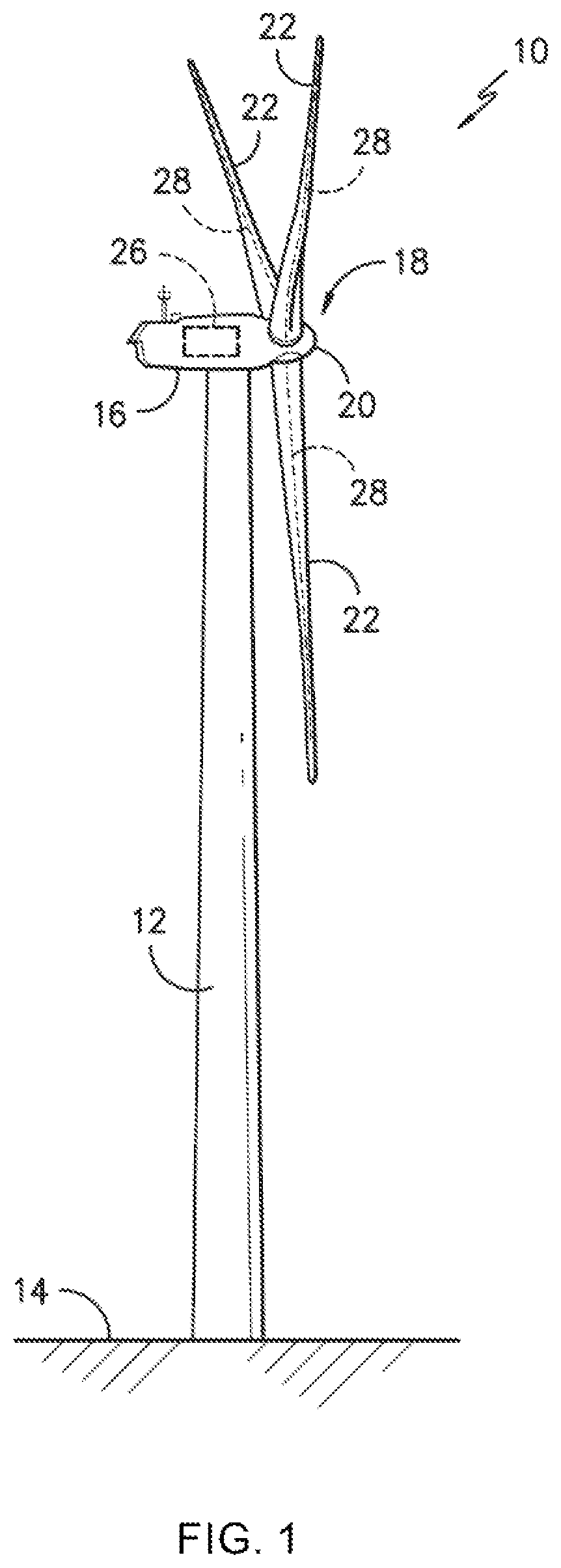 Patent US12173696 — Wind turbine having eigenfrequency modifier — Figure 1