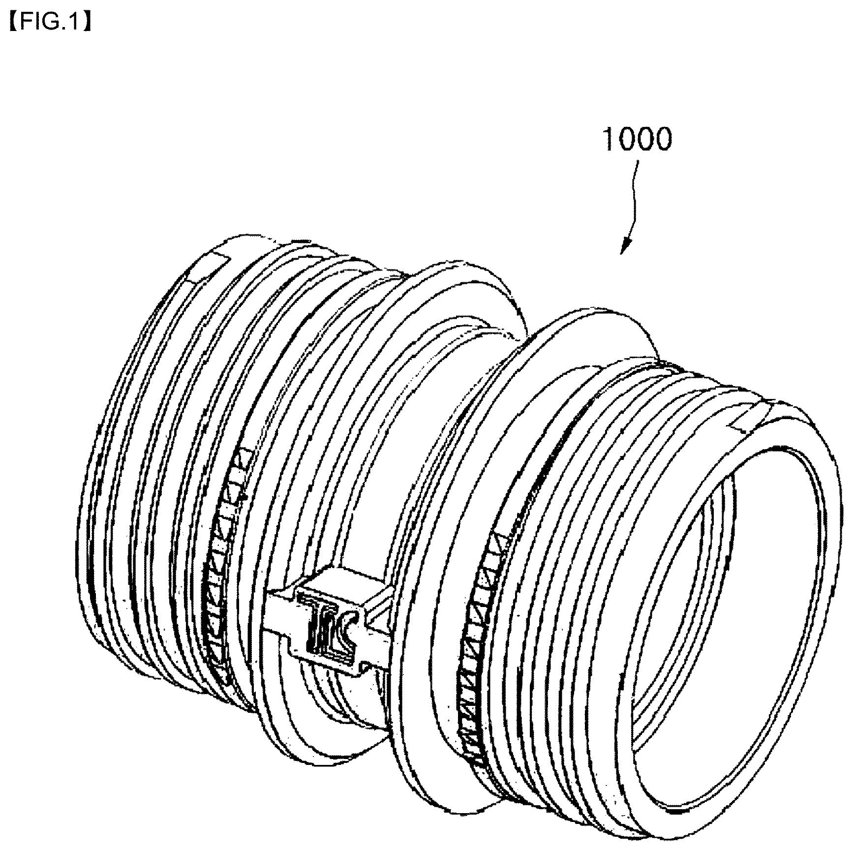 Patent US12173816 — Cap loosening prevention device — Figure 1