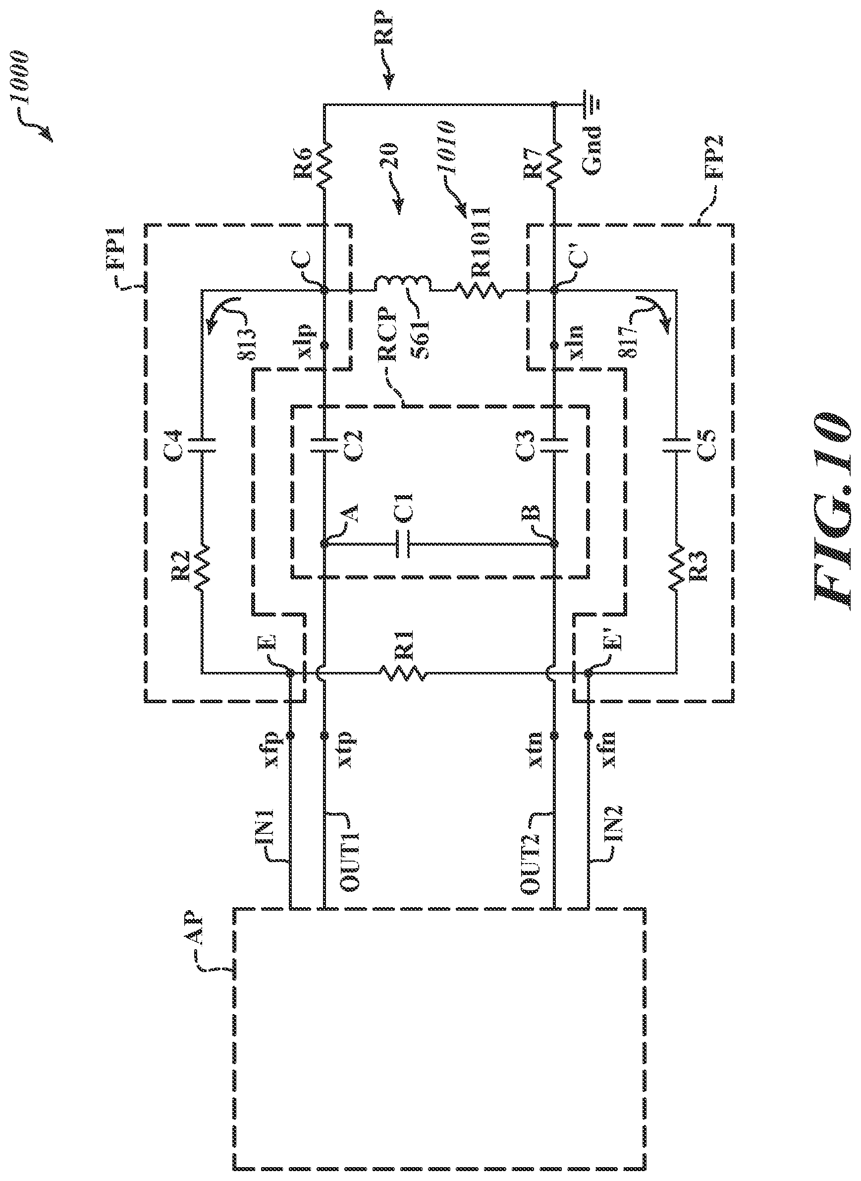 Patent US12174013 Figure 10 – Measuring probe with sensing coils and temperature compensation