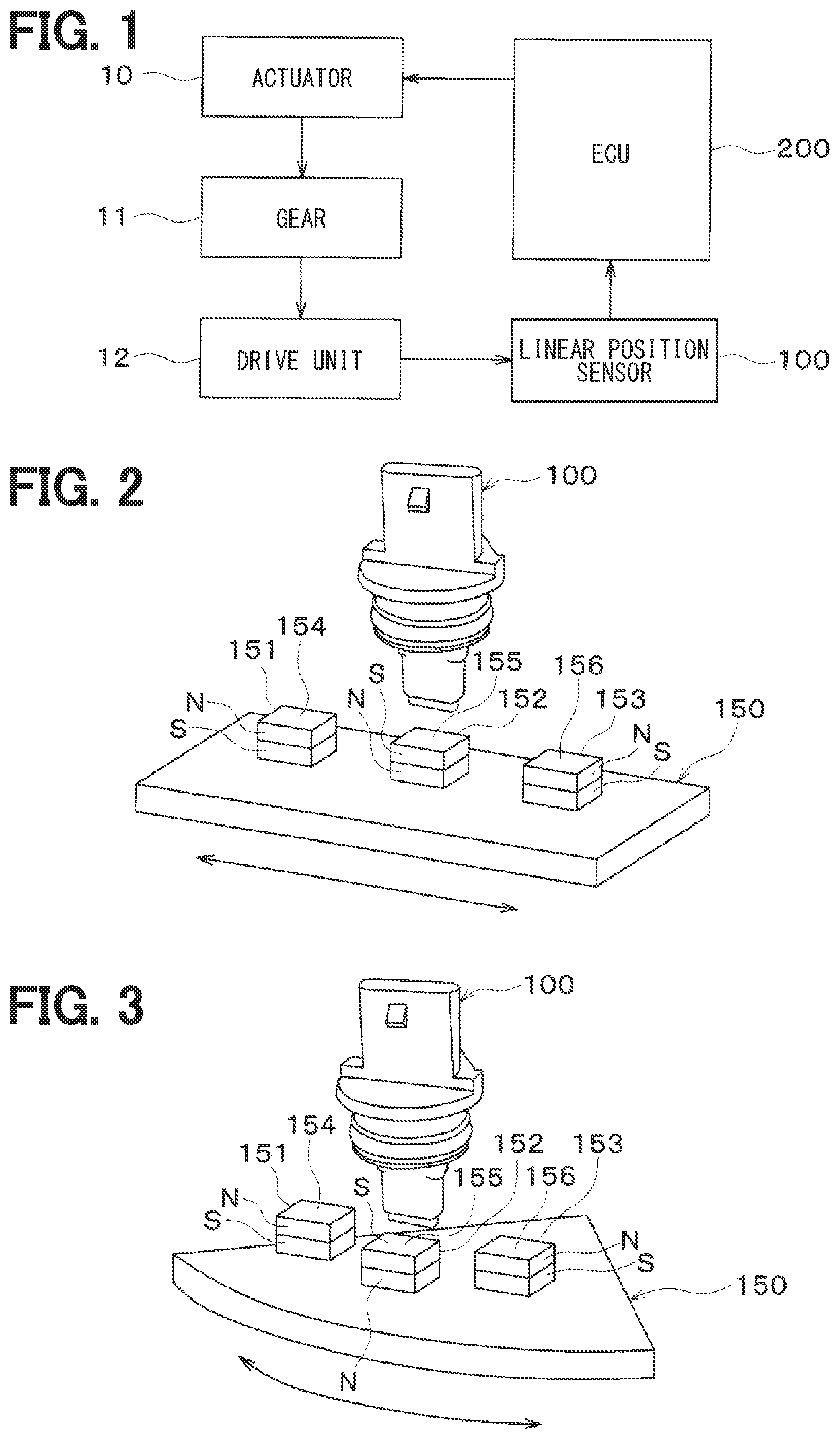 Patent US12174044 — Linear position sensor — Figure 1