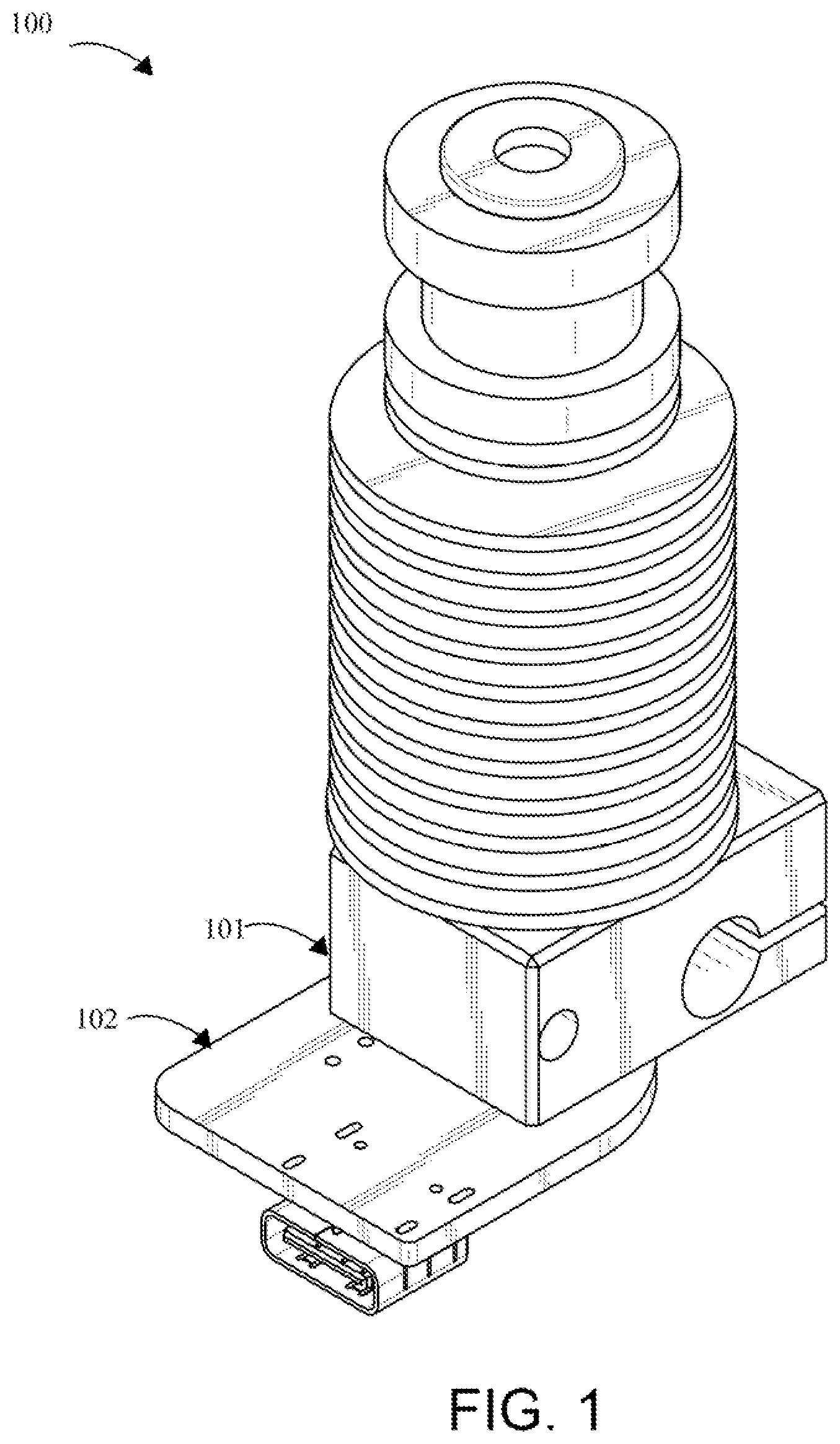 Patent US12174058 — Hard mounted nozzle accelerometer — Figure 1