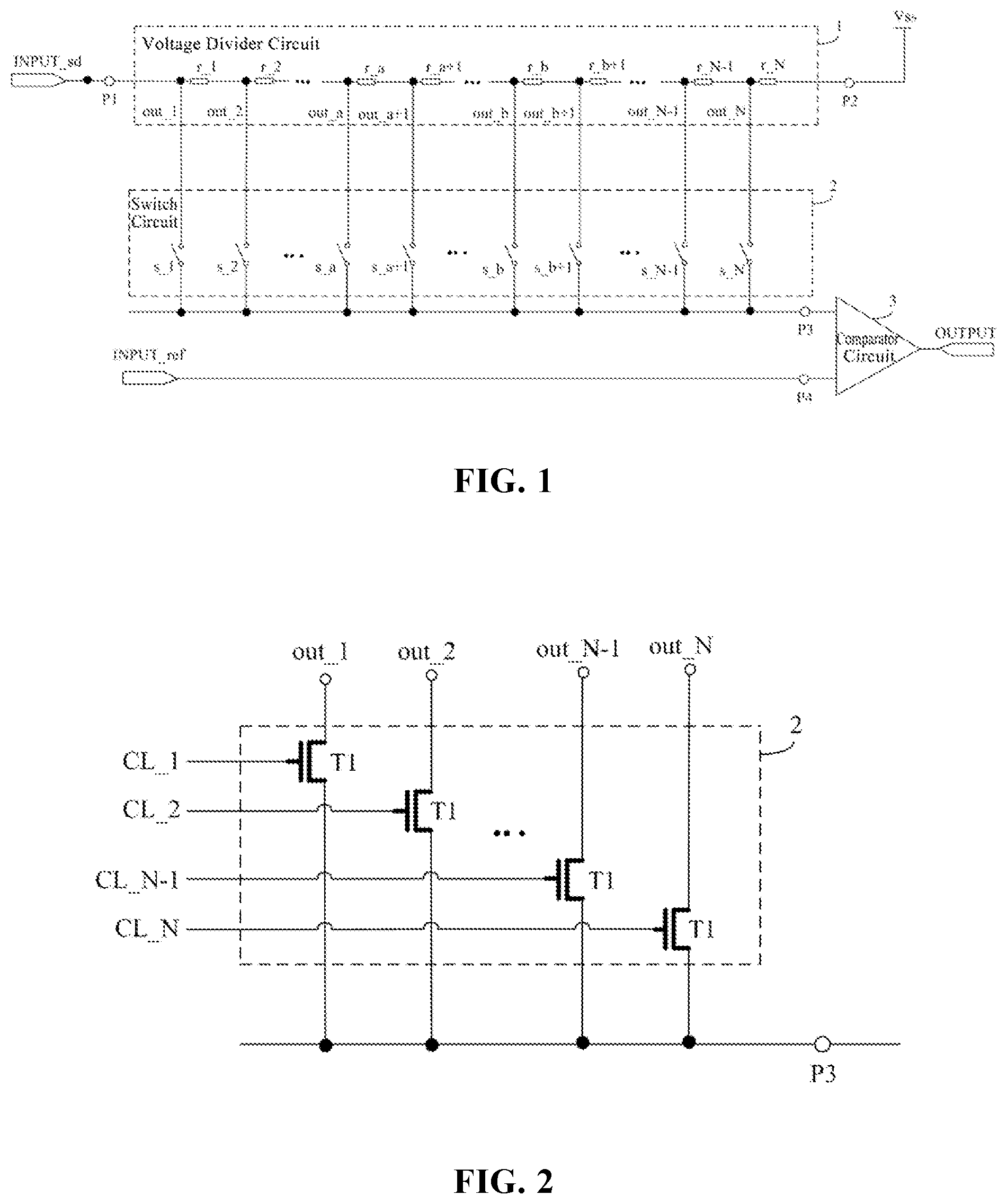 Patent US12174063 — Sampling circuit, optical detection system, display apparatus and sampling method — Figure 1