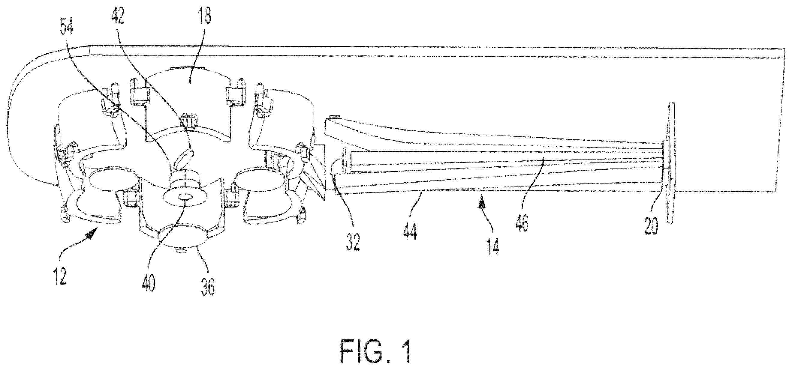 Patent US12174069 — Multichannel spectrophotometer using linear variable filter sensor — Figure 1
