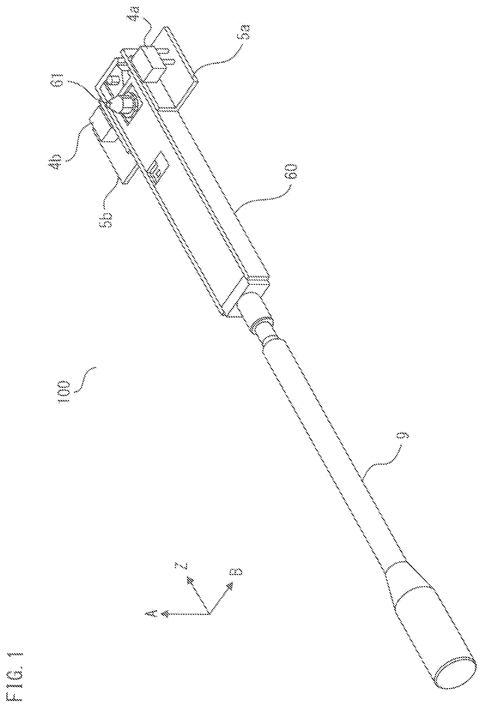 Patent US12174095 — Device for inspecting wedge looseness of rotary electric machine, system for inspecting wedge looseness of rotary electric machine, and method for inspecting wedge looseness of rotary electric machine — Figure 1