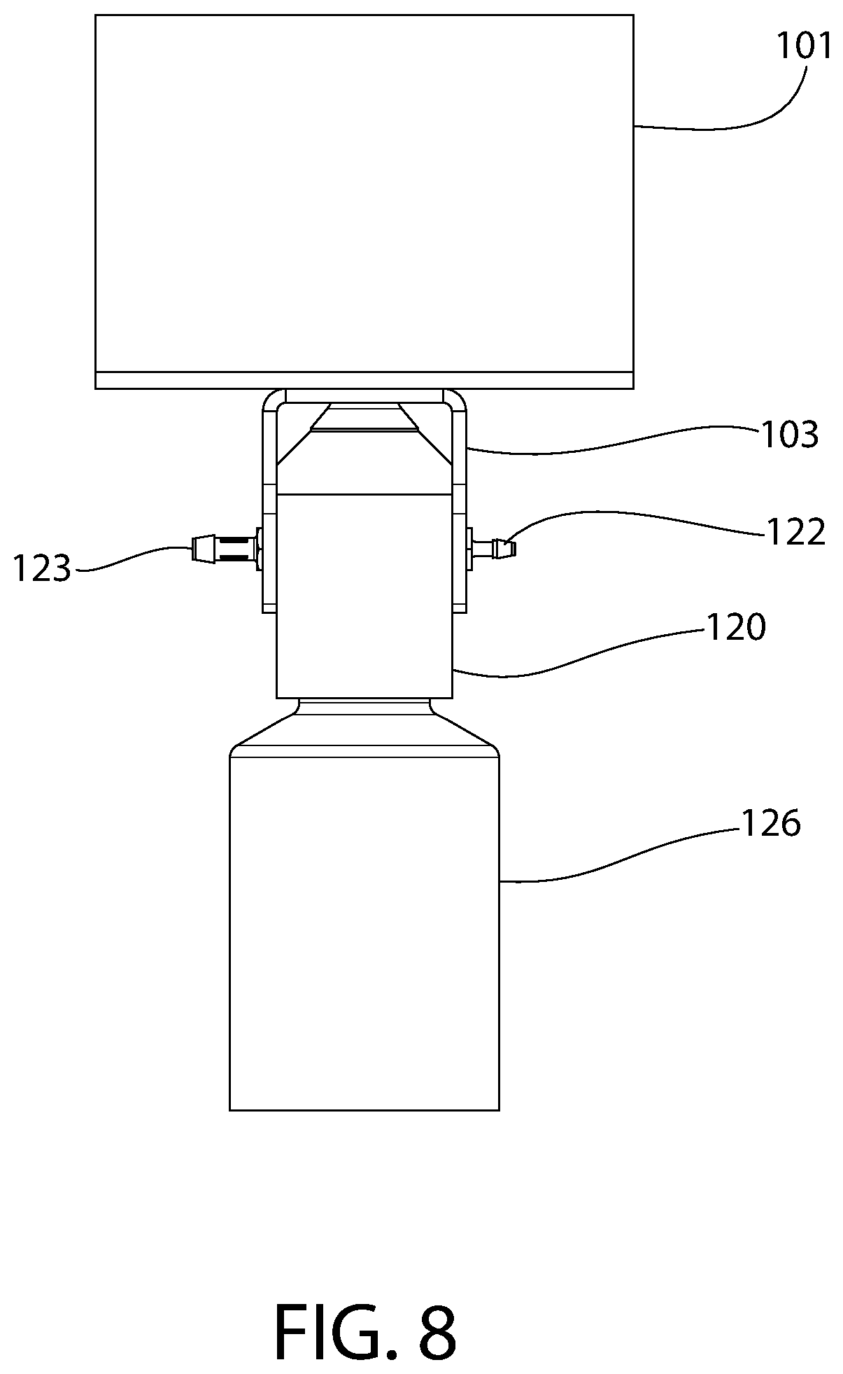 Patent US12174096 Figure 8 – Agricultural sample preparation device