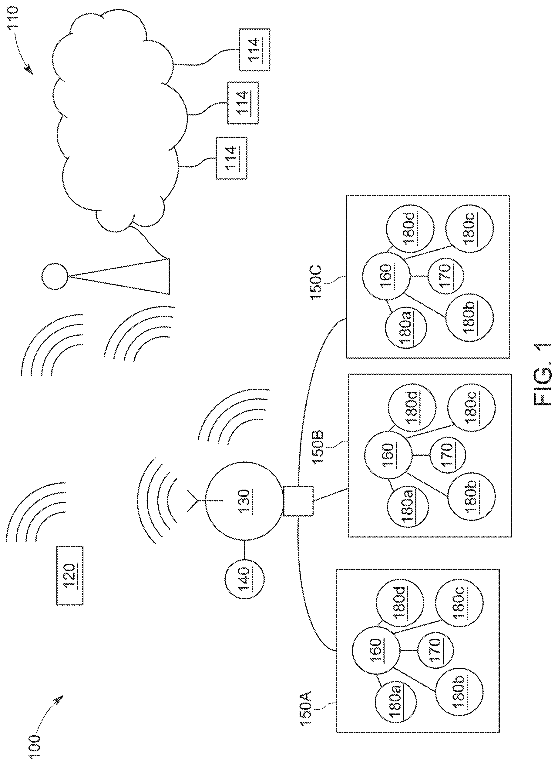 Patent US12174108 Figure 1 – System and method for corrosion and erosion monitoring of fixed equipment