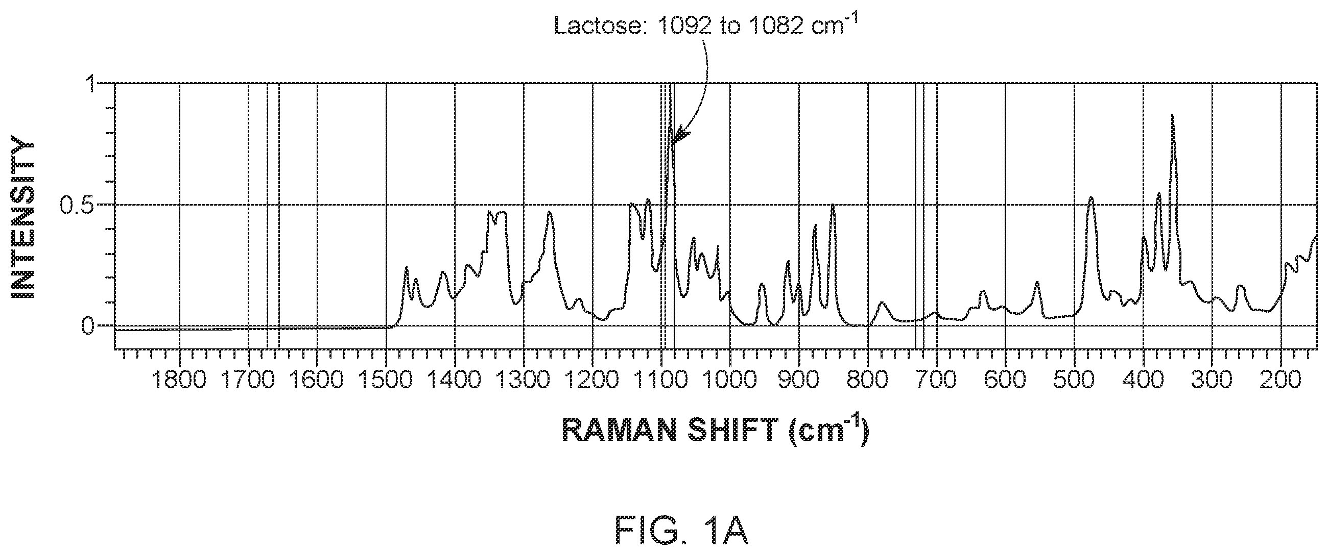 Patent US12174121 — Application of raman spectroscopy for the manufacture of inhalation powders — Figure 1
