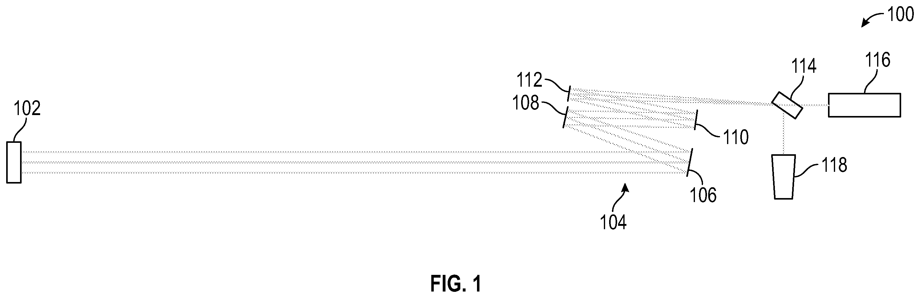 Patent US12174128 Figure 1 – High resolution multispectral multi-field-of-view imaging system for wafer inspection
