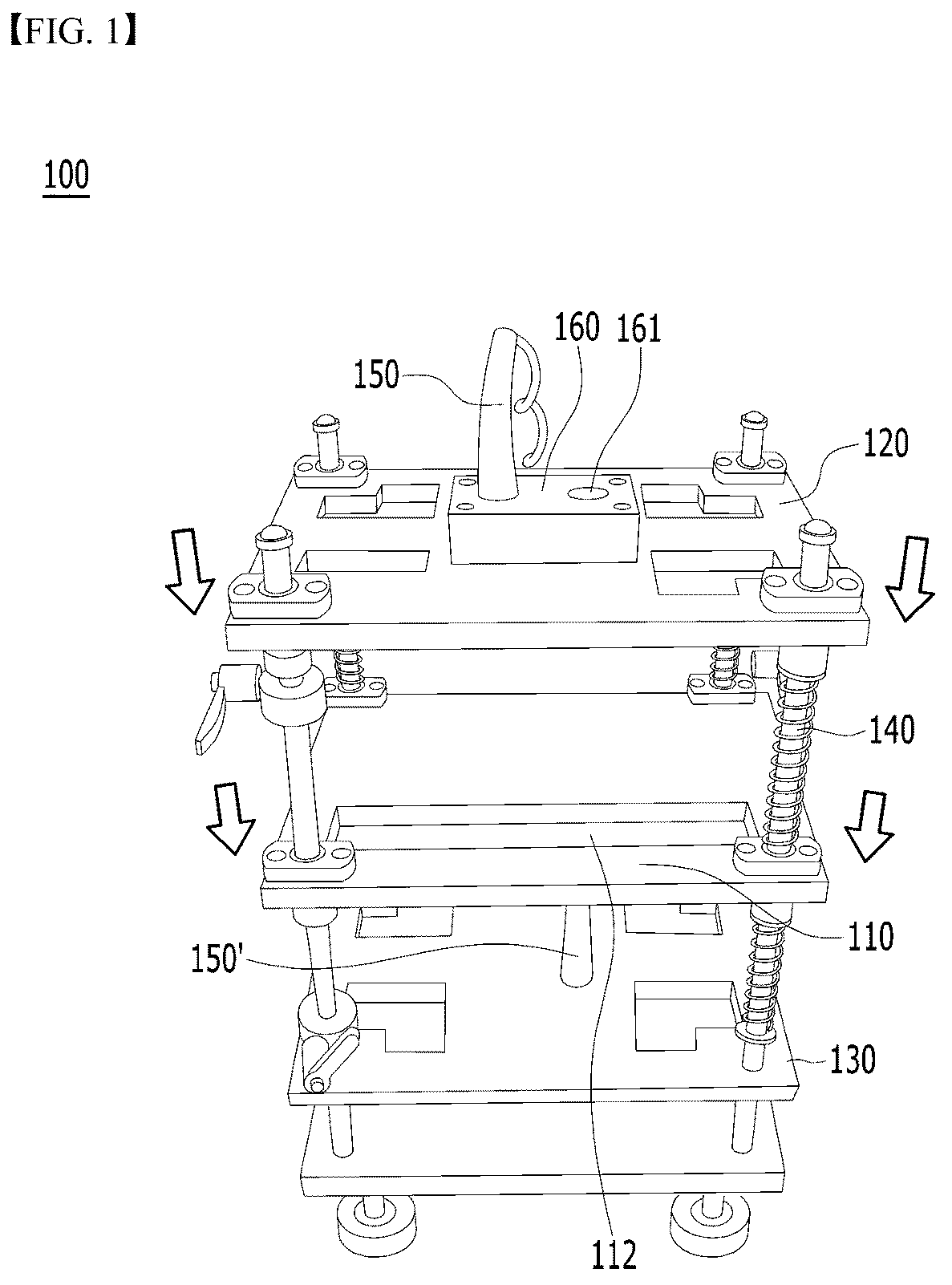 Patent US12174137 — Welding quality inspection device — Figure 1