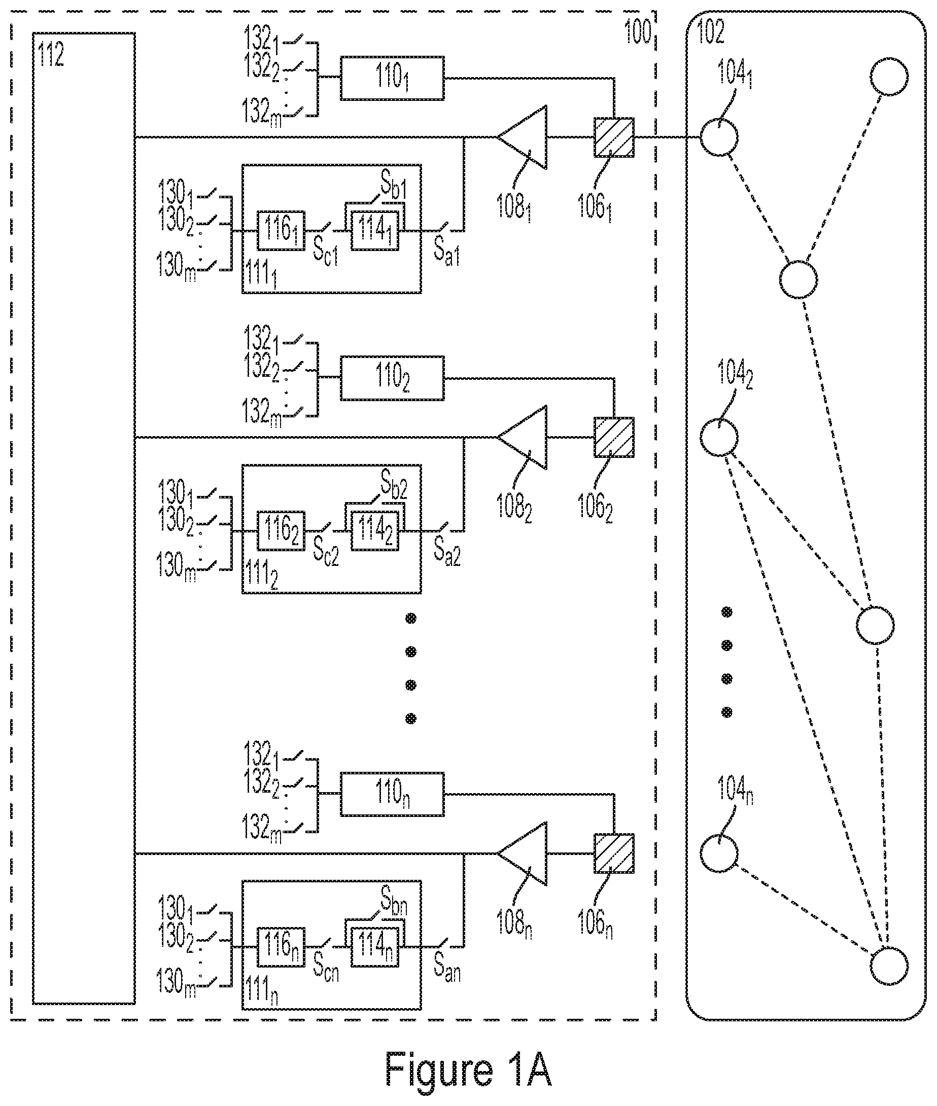 Patent US12174140 — Electronic circuits for analyzing electrogenic cells and related methods — Figure 1