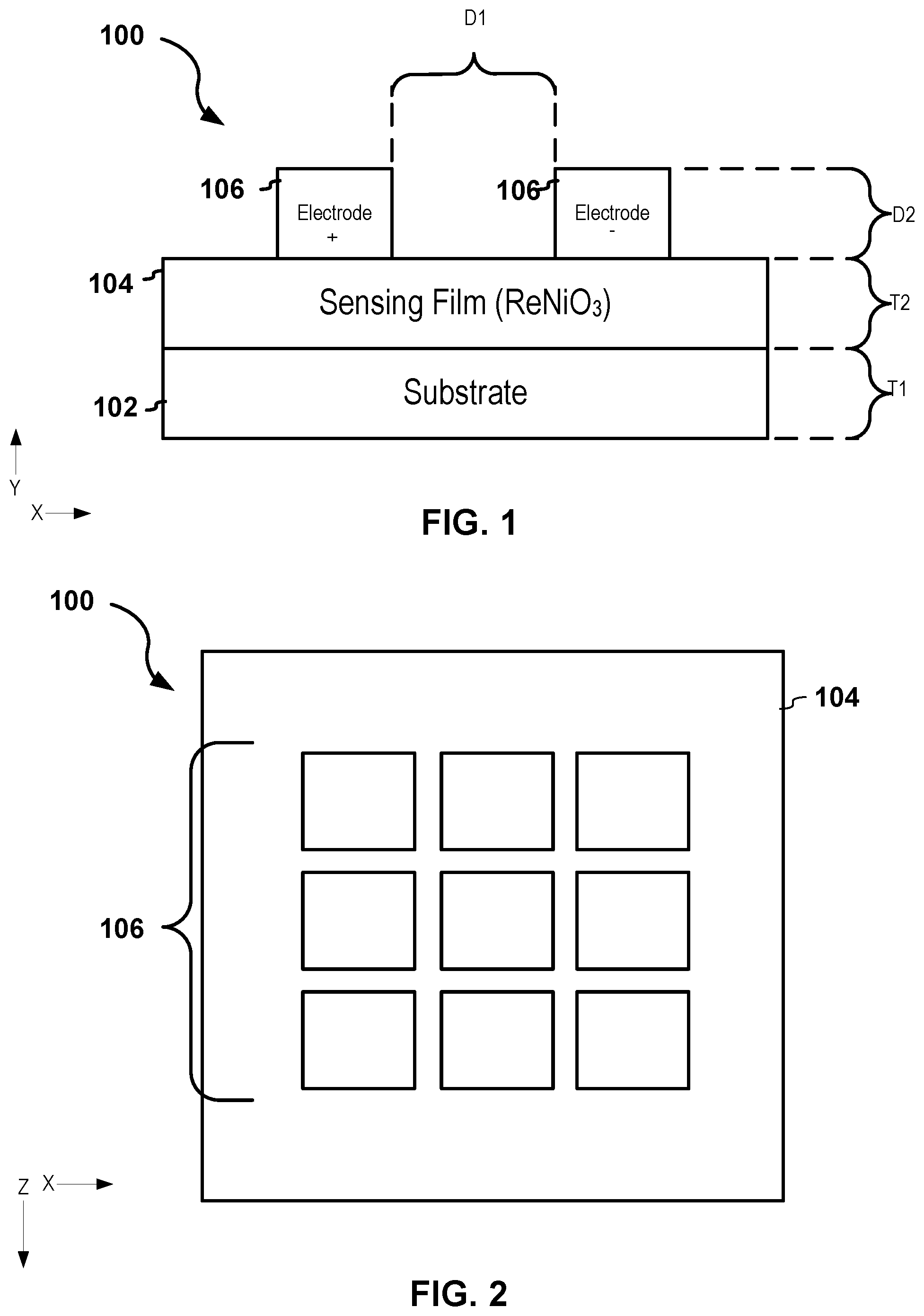 Patent US12174167 — Microstructurally engineered perovskite gas sensor — Figure 1