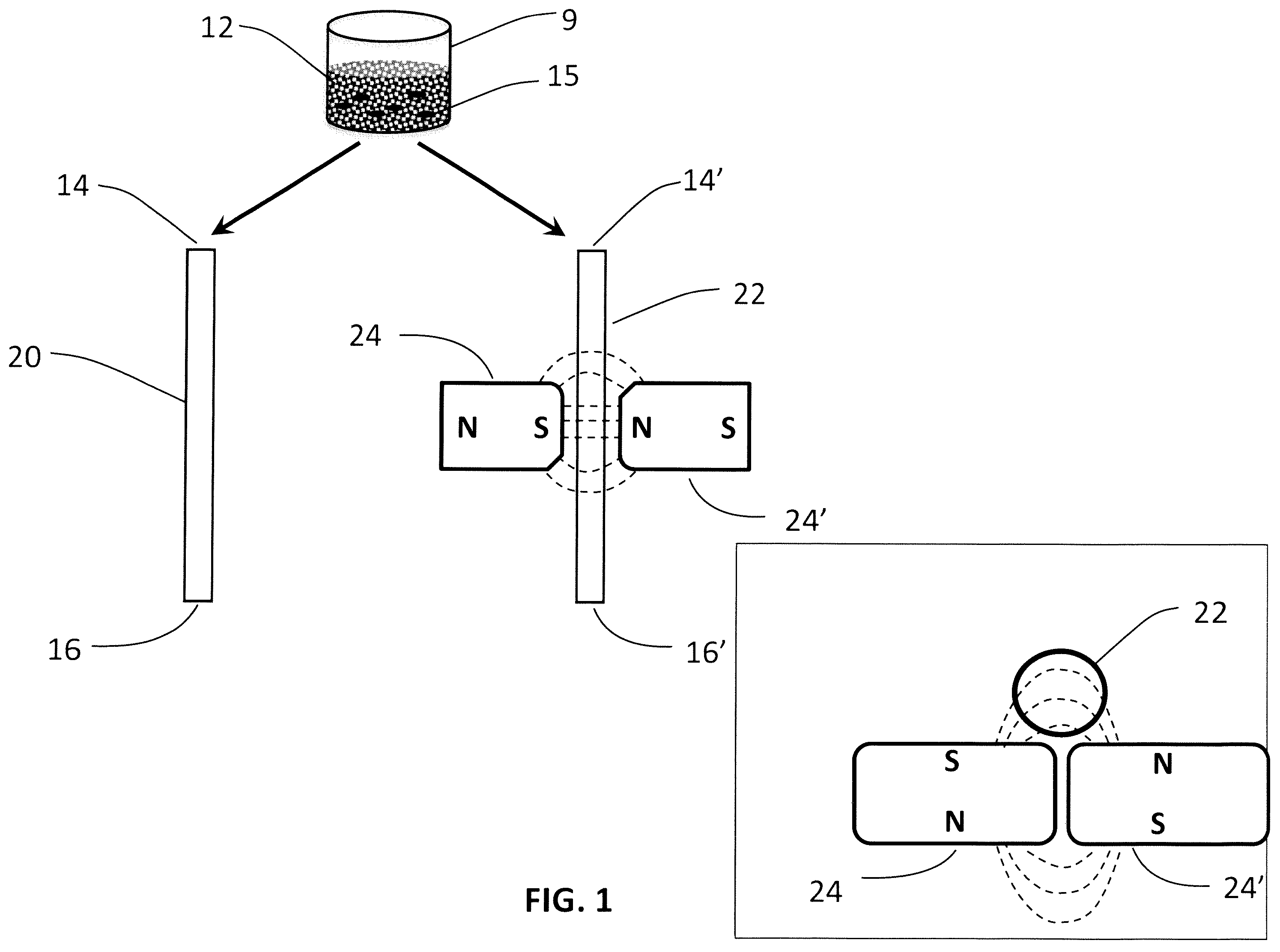 Patent US12174179 — Devices and methods for detection and quantification of immunological proteins, pathogenic and microbial agents and cells — Figure 1