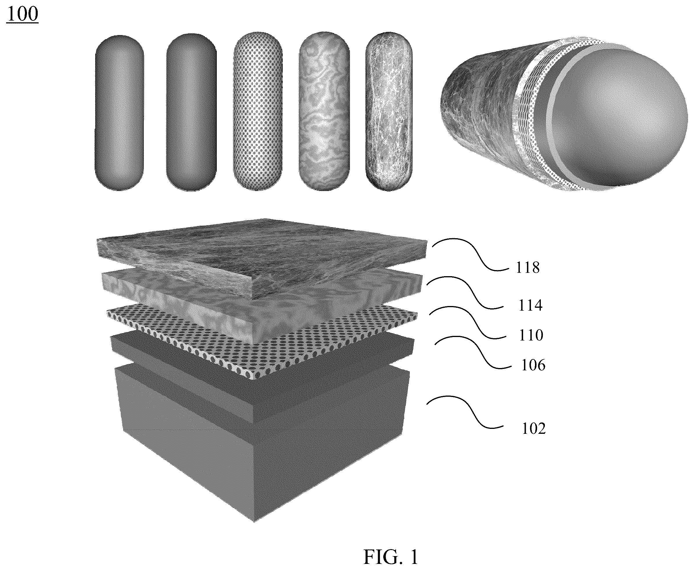 Patent US12174181 — Nanocomposites and methods of making same — Figure 1