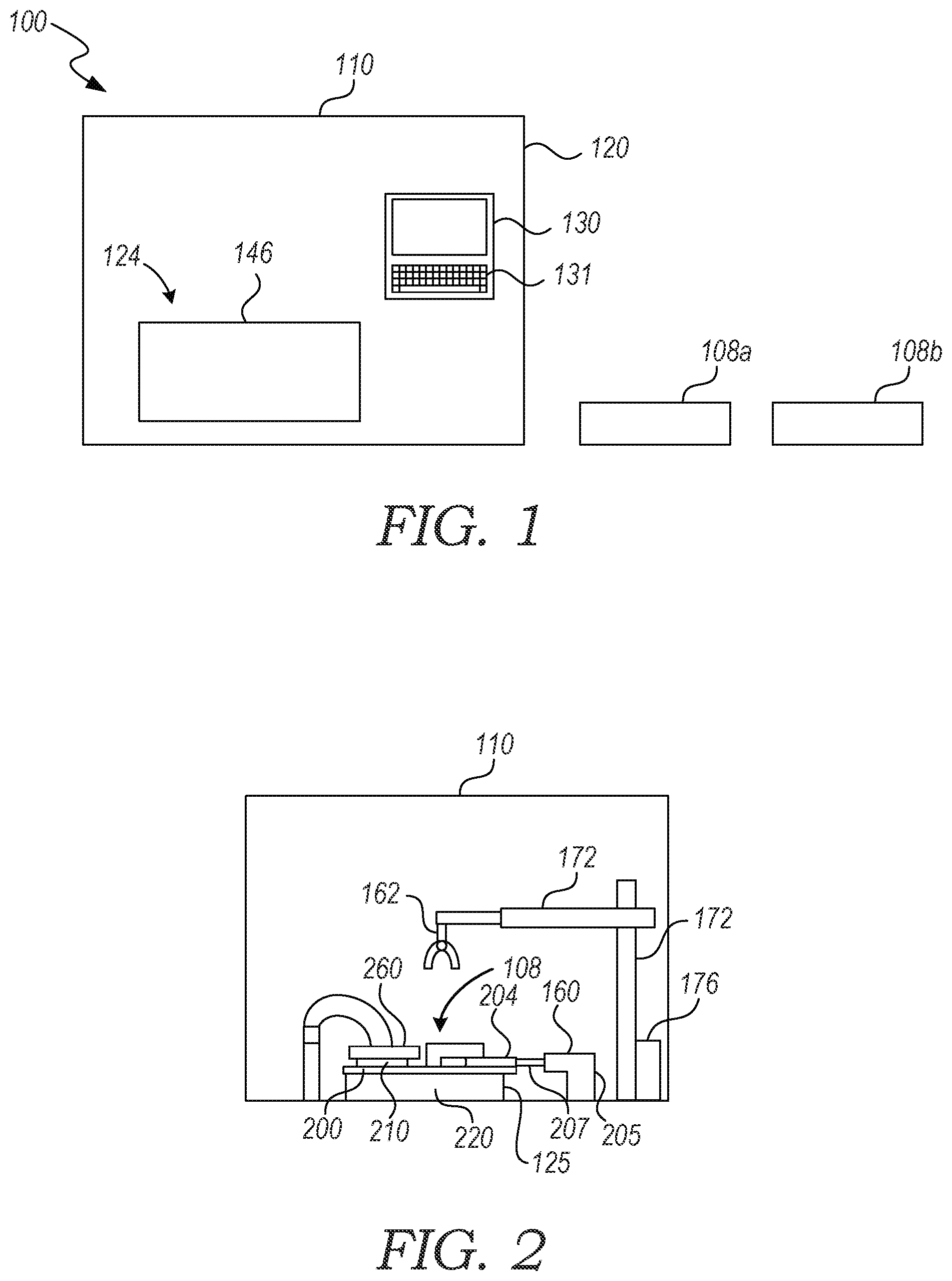 Patent US12174206 — Automated slide processing systems, consumable slide processing modules, and reagent cartridges — Figure 1