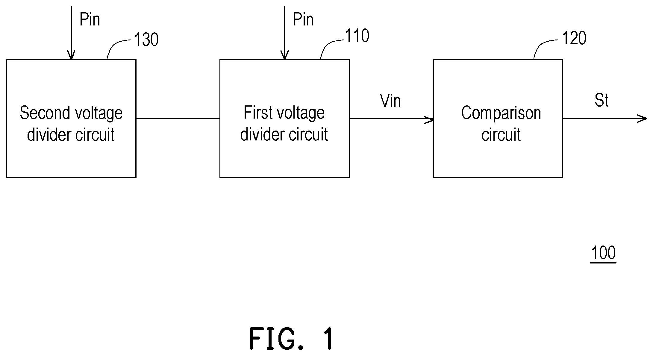 Patent US12174222 Figure 1 – Voltage detection device