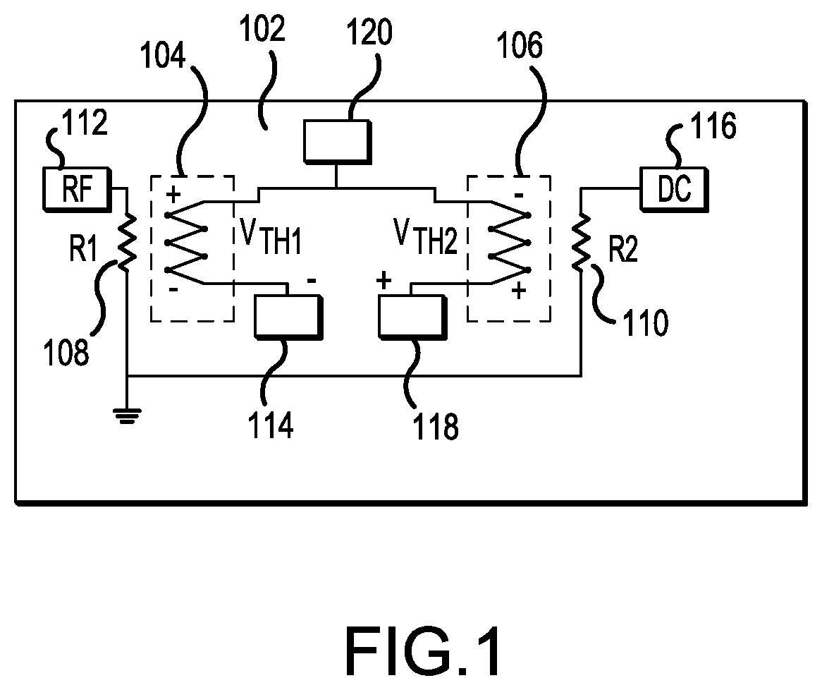 Patent US12174228 — Thermoelectric power meter — Figure 1