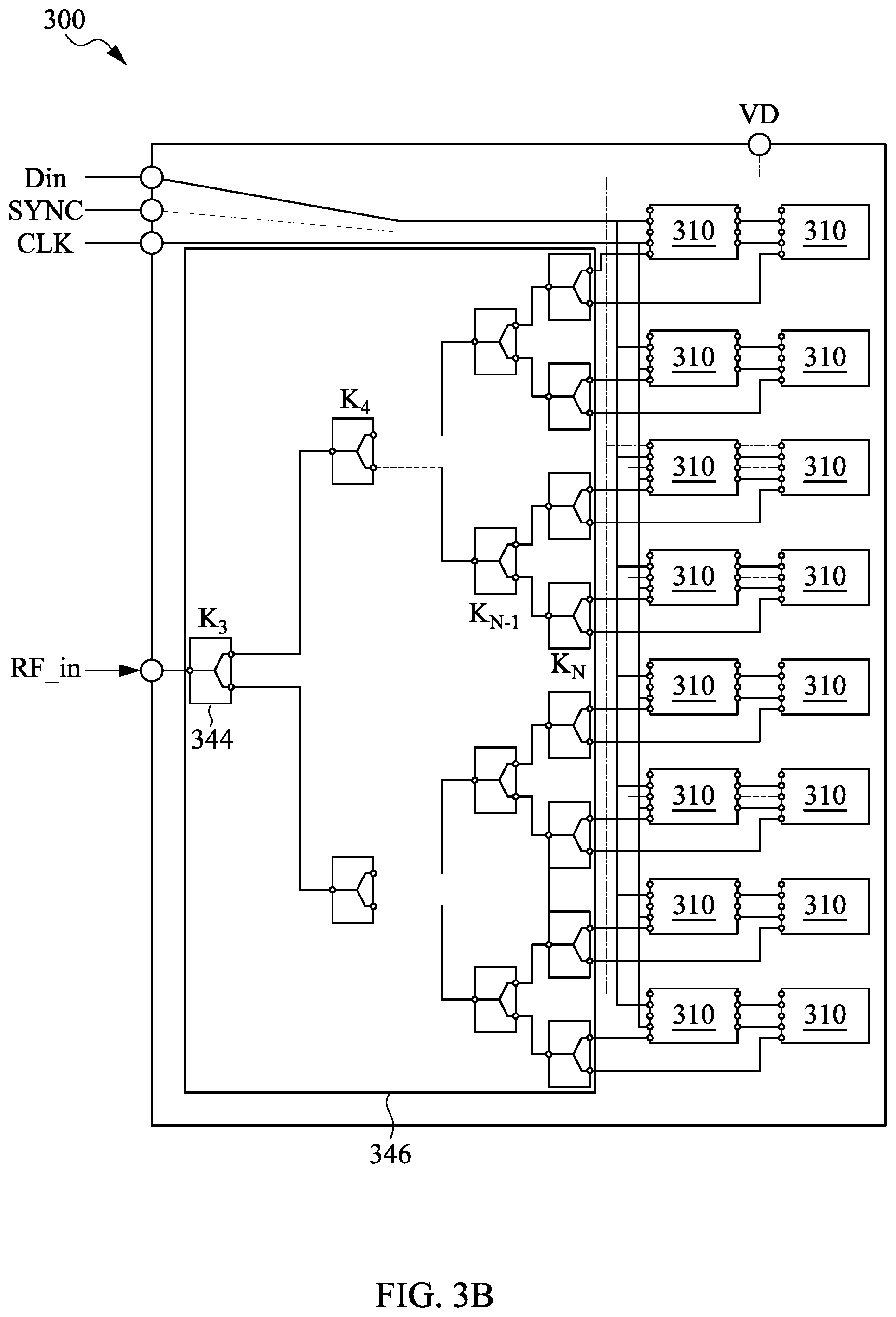 Patent US12174243 Figure 5 – Probe assembly, system and method for testing rf device of phased array antenna