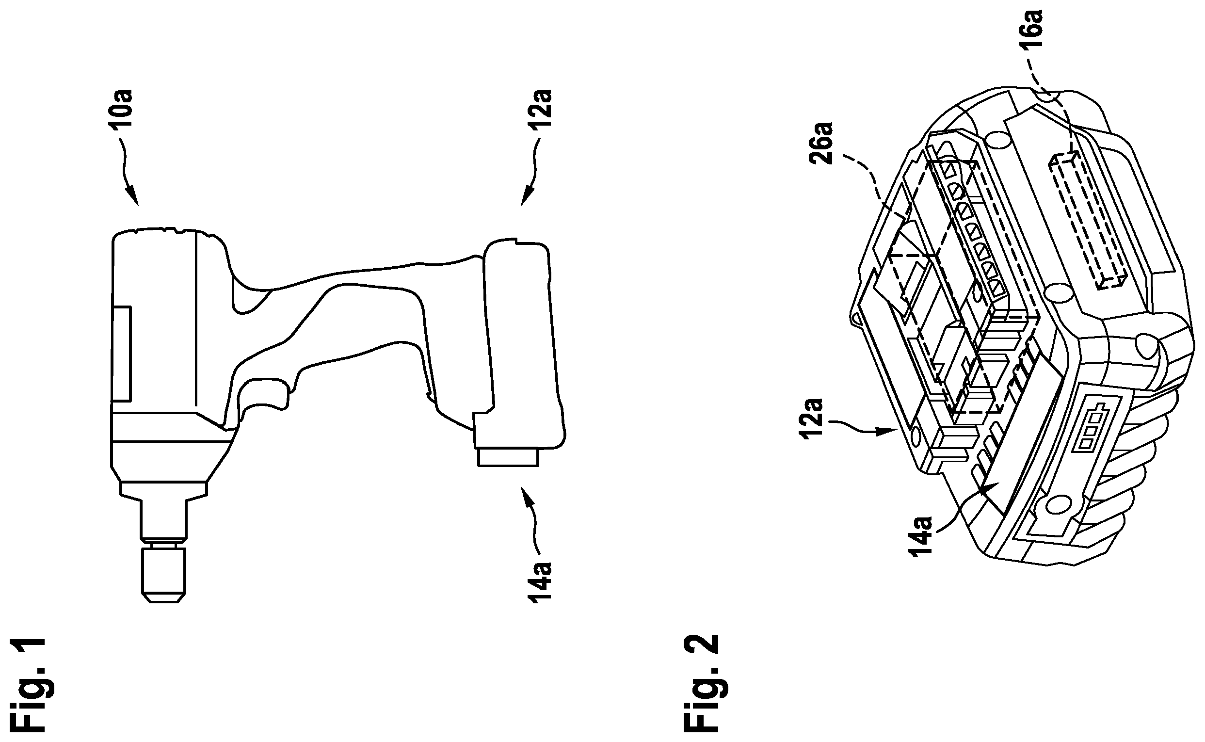 Patent US12174258 — Indicator device for a rechargeable battery pack — Figure 1