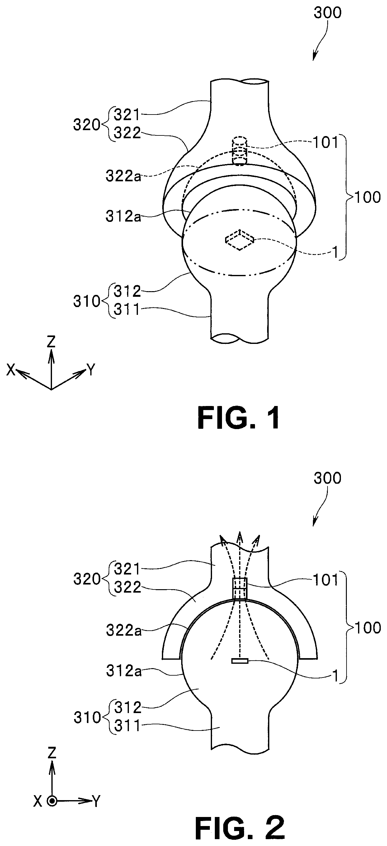 Patent US12174273 — Magnetic sensor device and magnetic sensor system — Figure 1