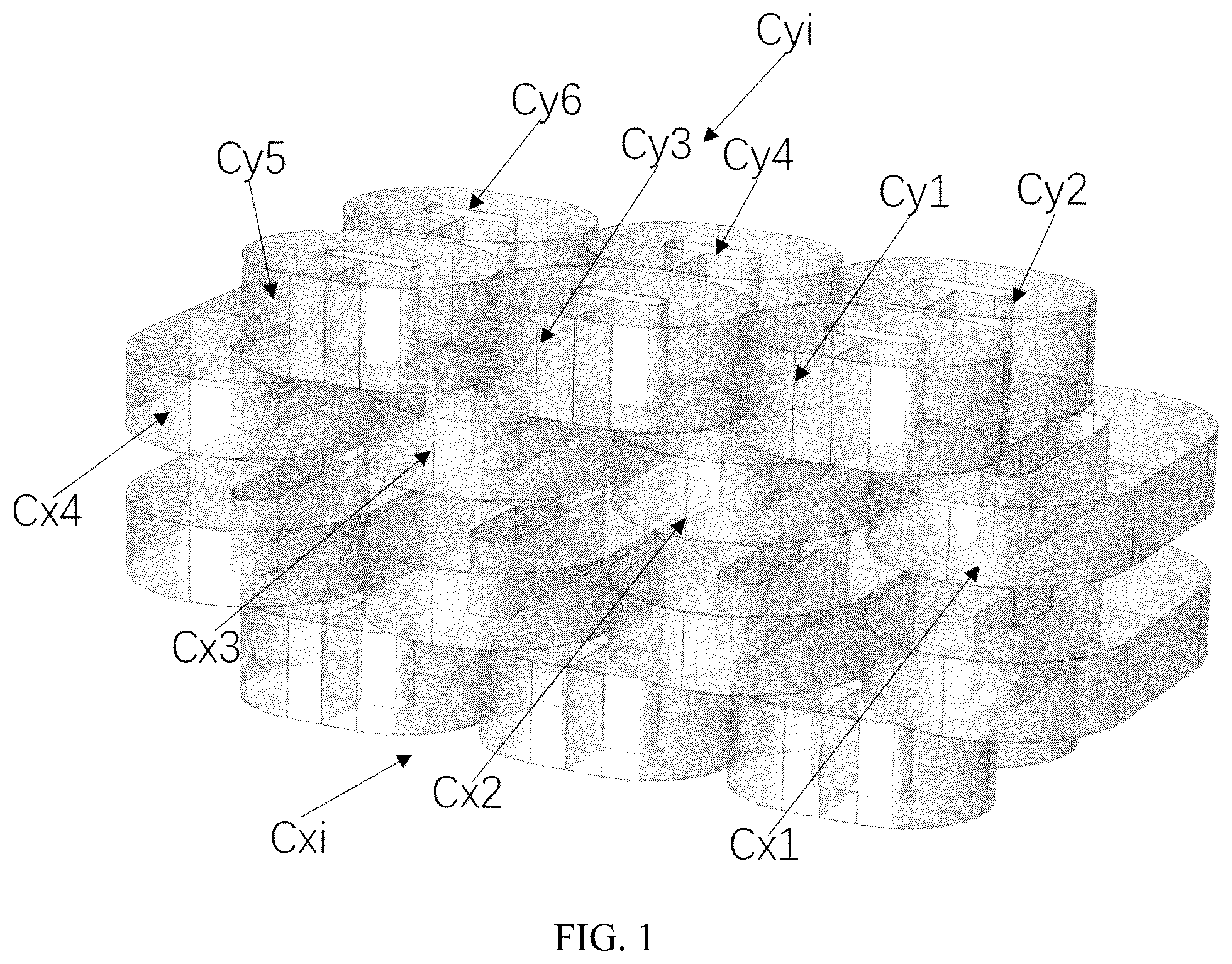 Patent US12174277 — Magnetic particle imaging device based on parallel scanning of multiple magnetic field free lines — Figure 1