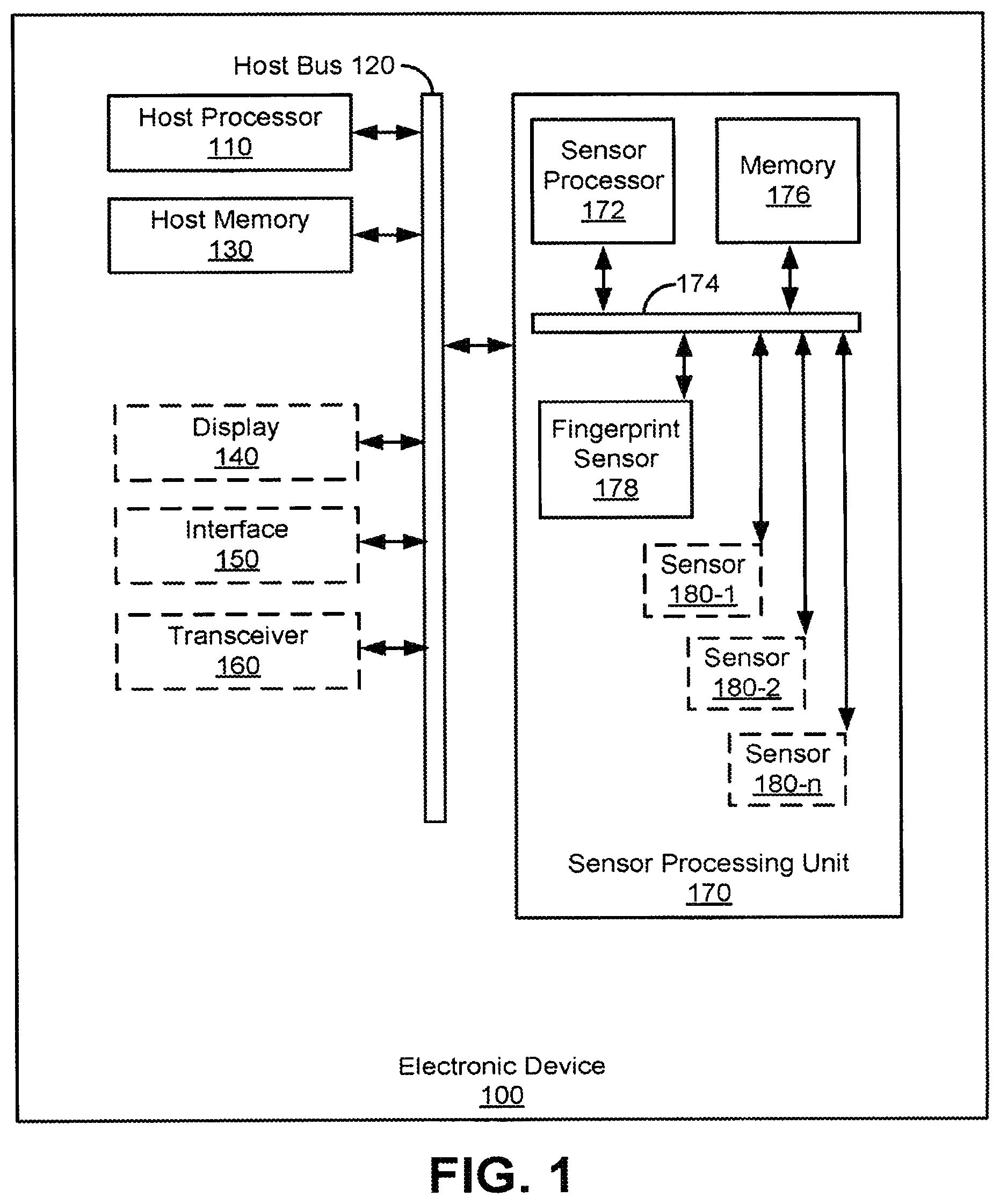 Patent US12174295 — Acoustic multipath correction — Figure 1