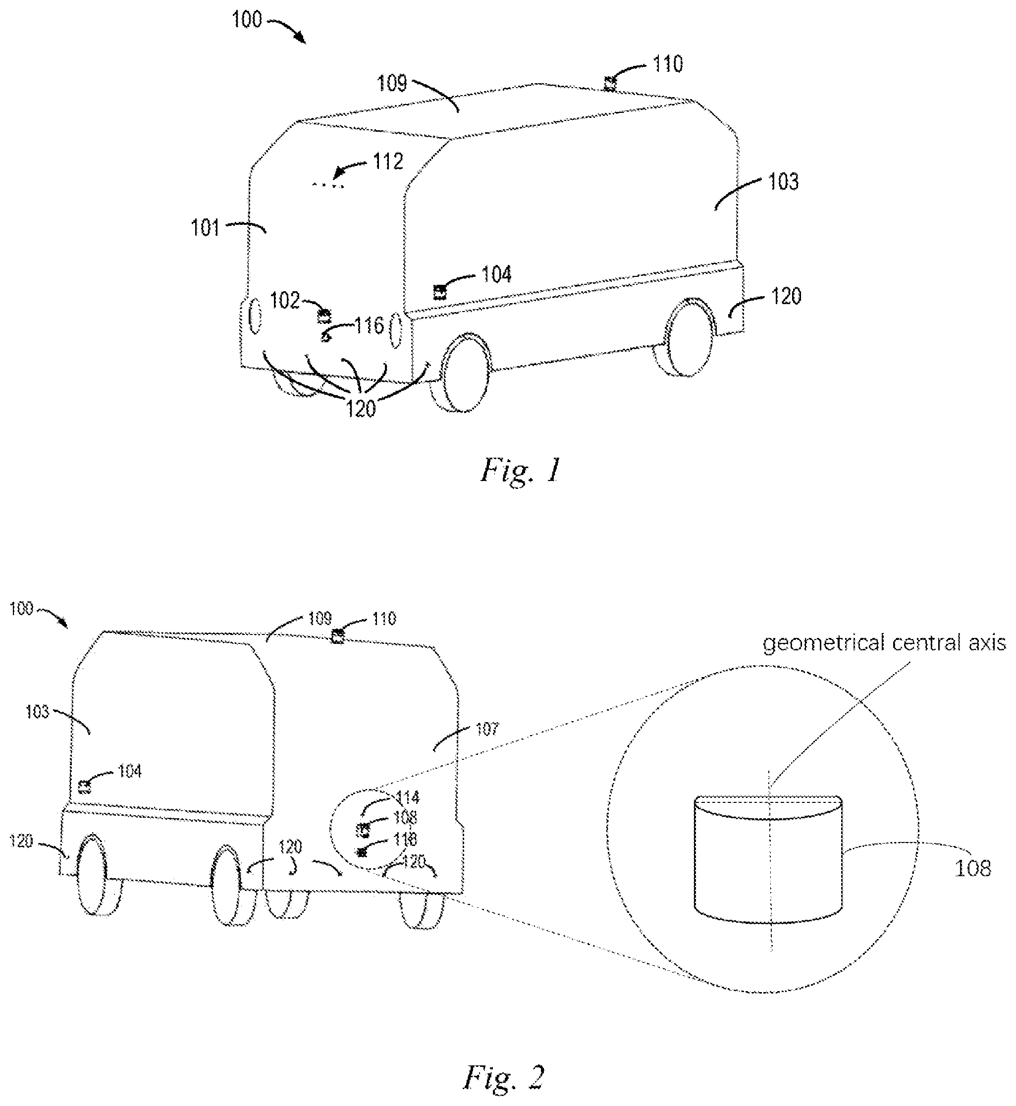 Patent US12174319 — Autonomous vehicle — Figure 1