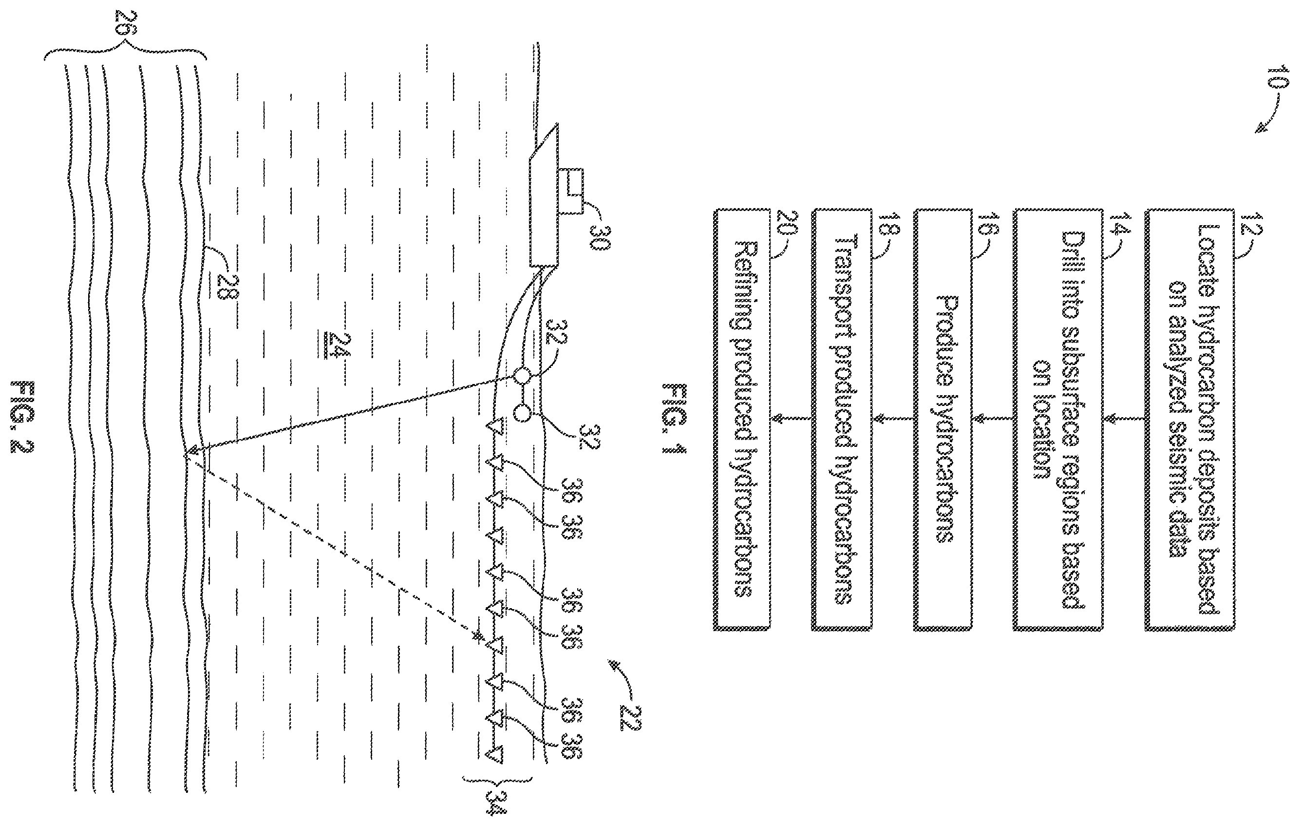 Patent US12174329 — Coded interleaved simultaneous source shooting — Figure 1