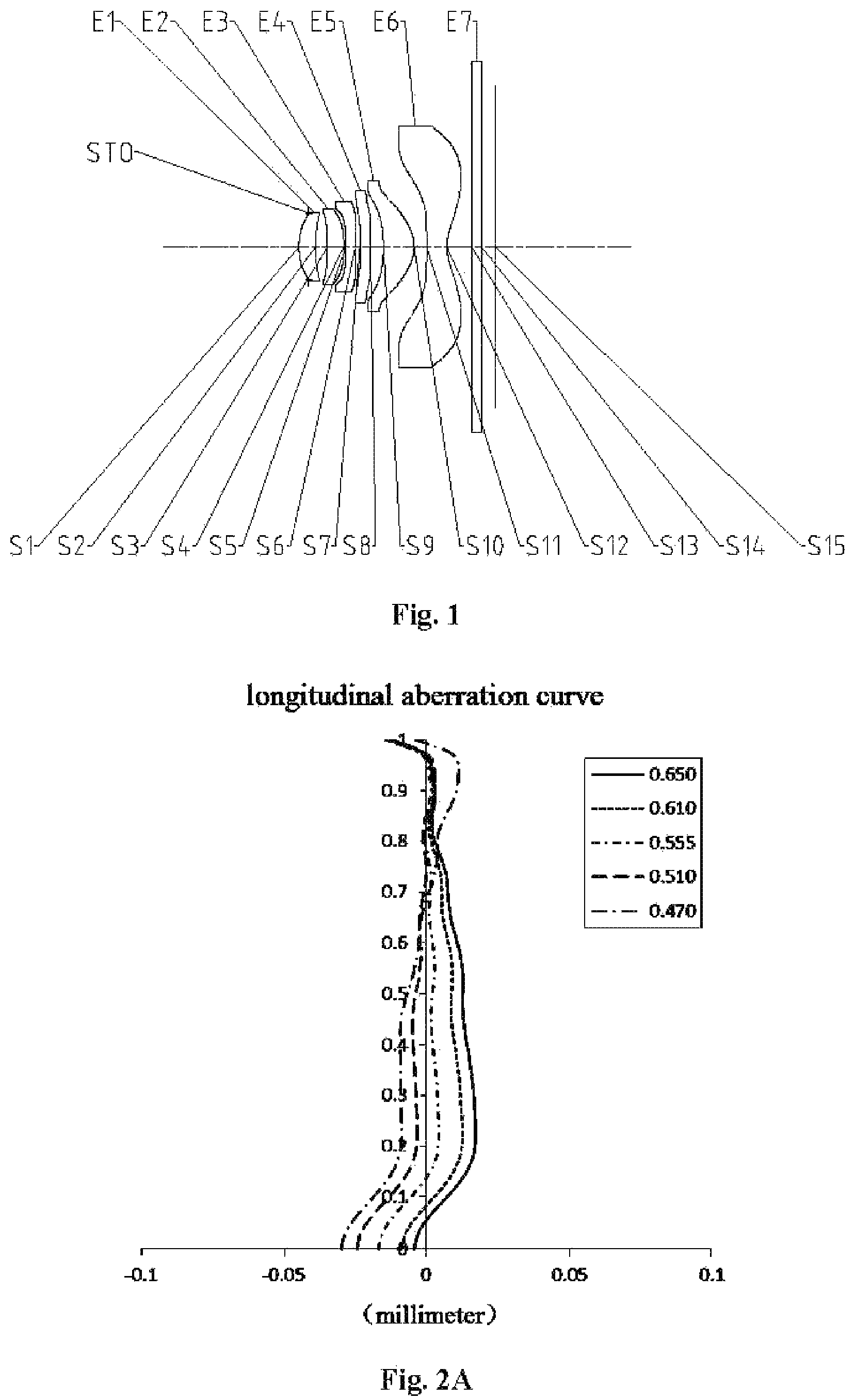 Patent US12174347 — Optical imaging lens — Figure 1